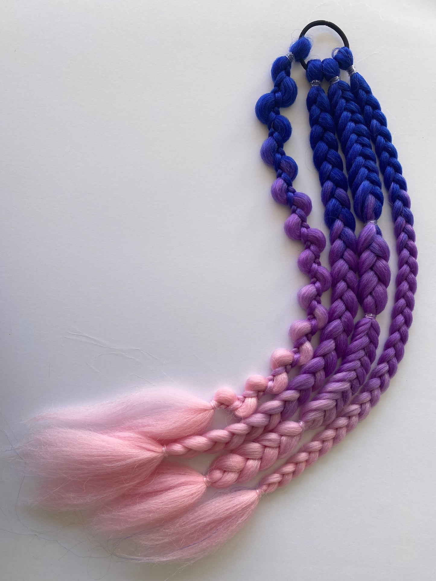 Amelia Pre-made Ponytail Bubble Braids
