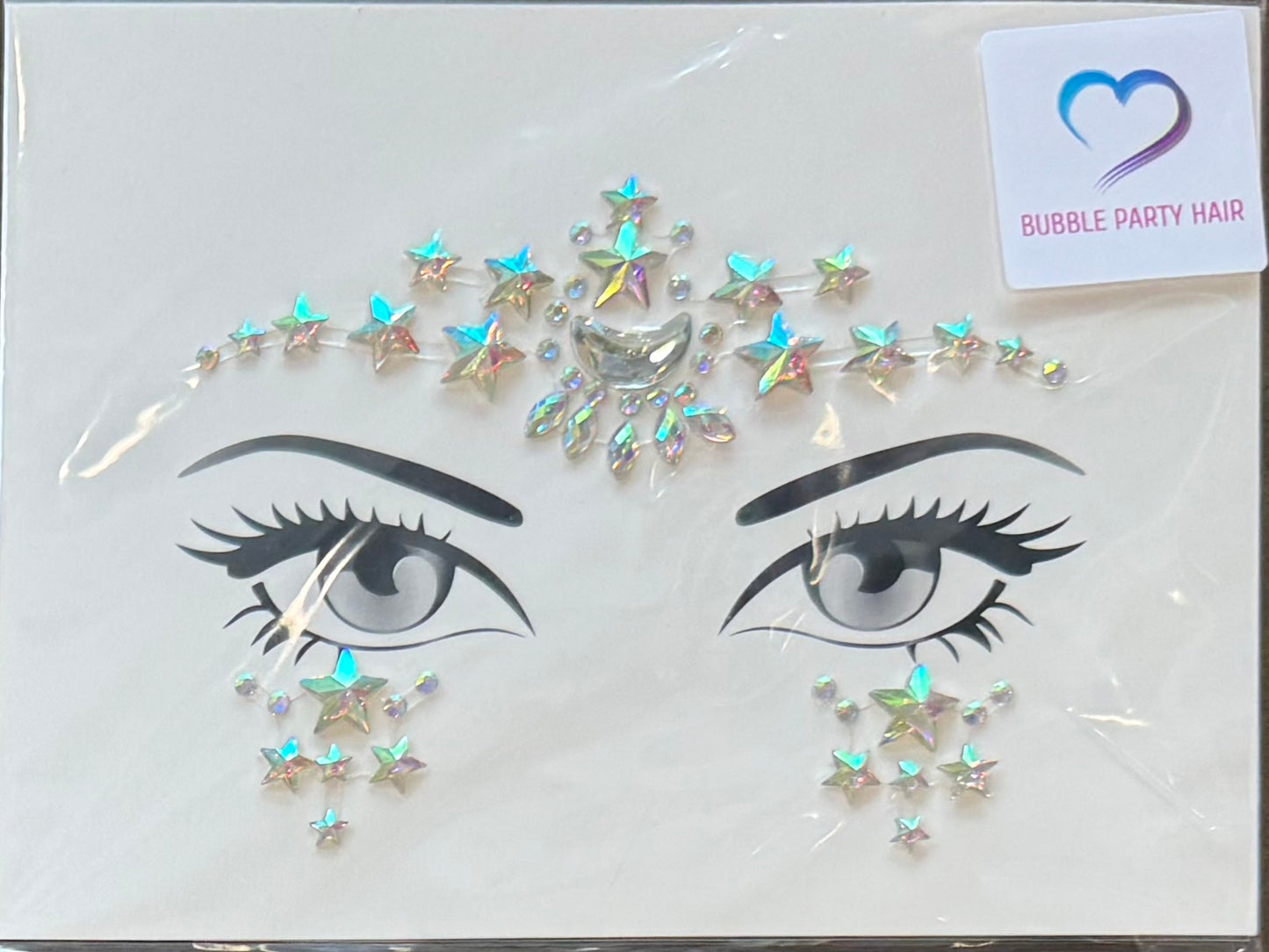 BP: FJ: $9 Face Rhinestone Jewels Sticker Assorted 2