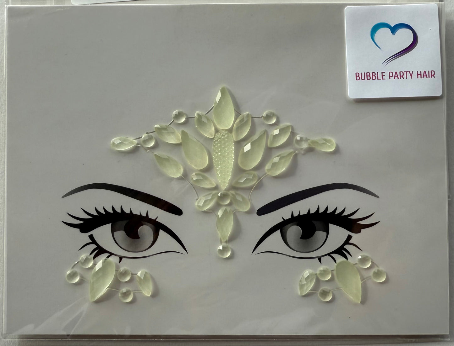 BP: FJ: $9 Face Rhinestone Jewels Sticker Assorted 2