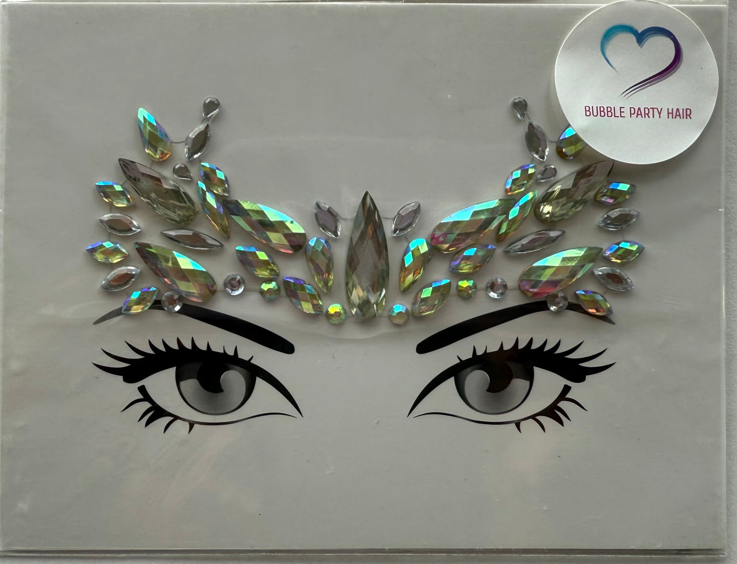 BP: FJ: $9 Face Rhinestone Jewels Sticker Assorted
