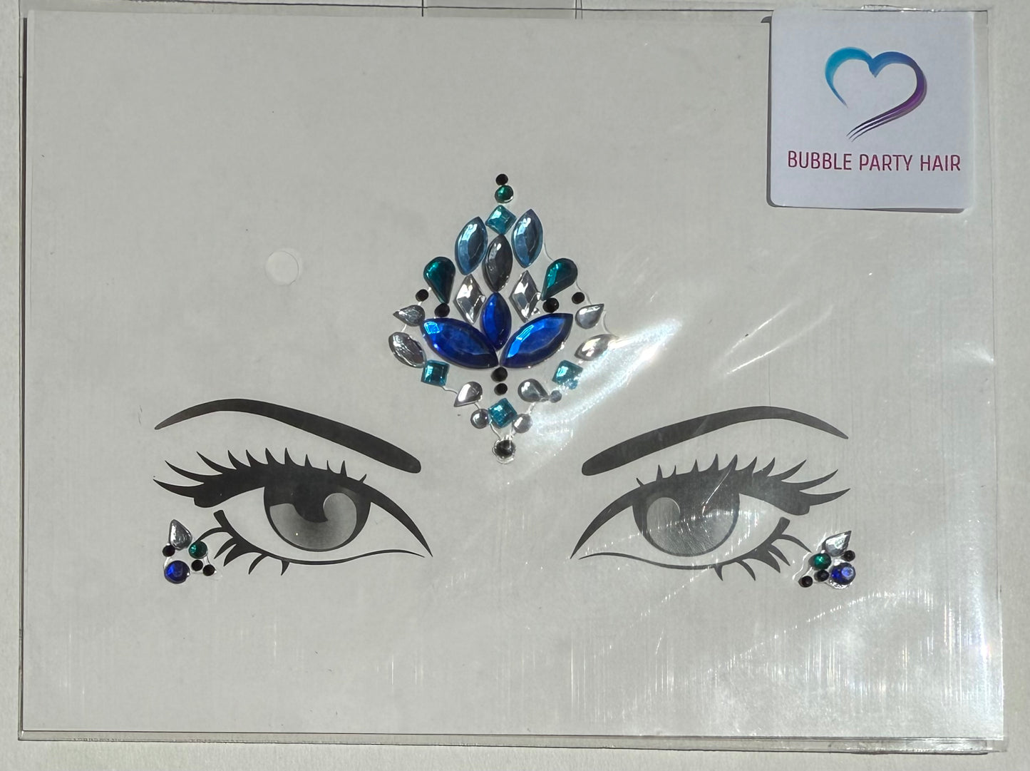 BP: FJ: $9 Face Rhinestone Jewels Sticker Assorted 2