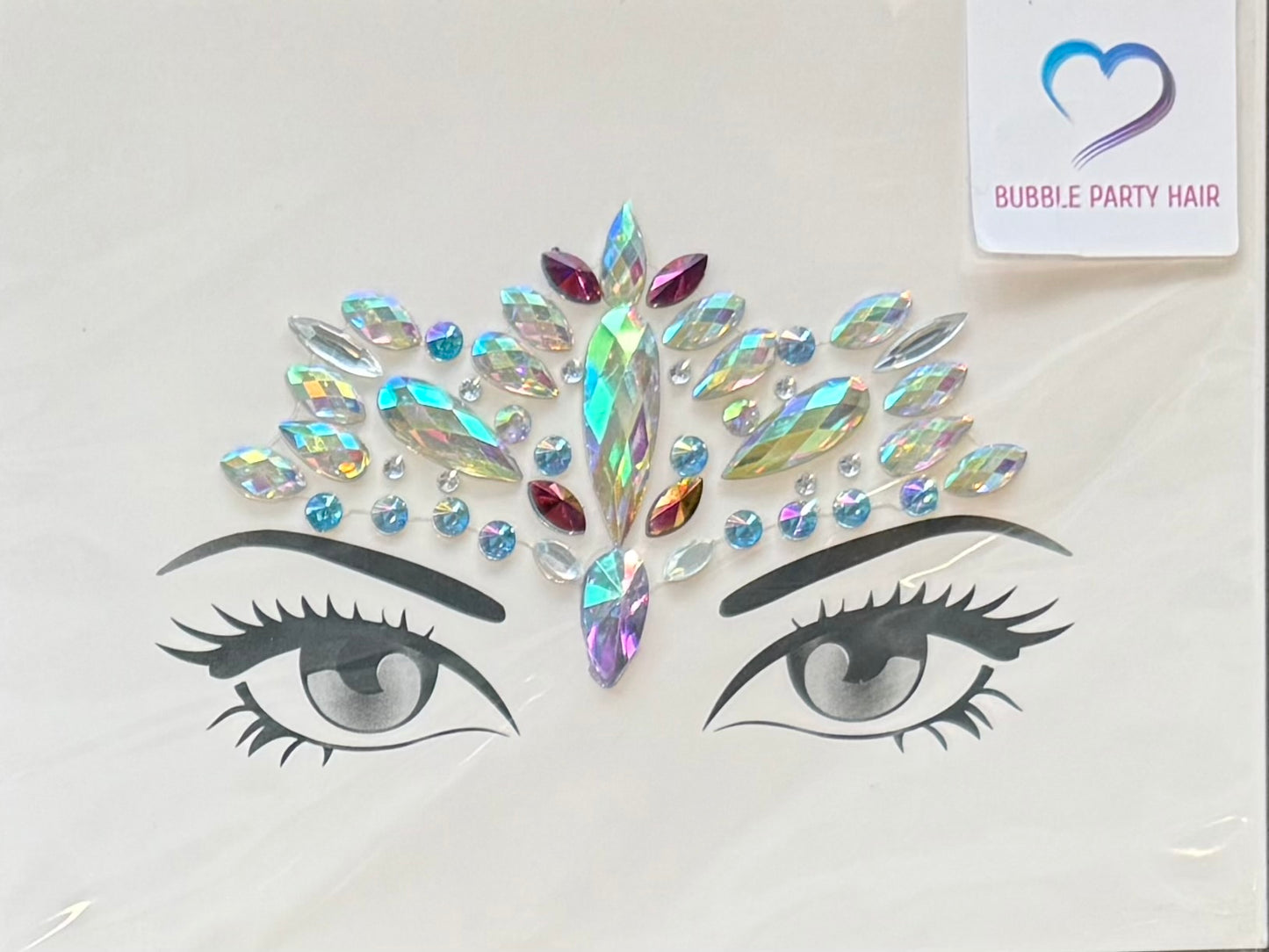 BP: FJ: $9 Face Rhinestone Jewels Sticker Assorted