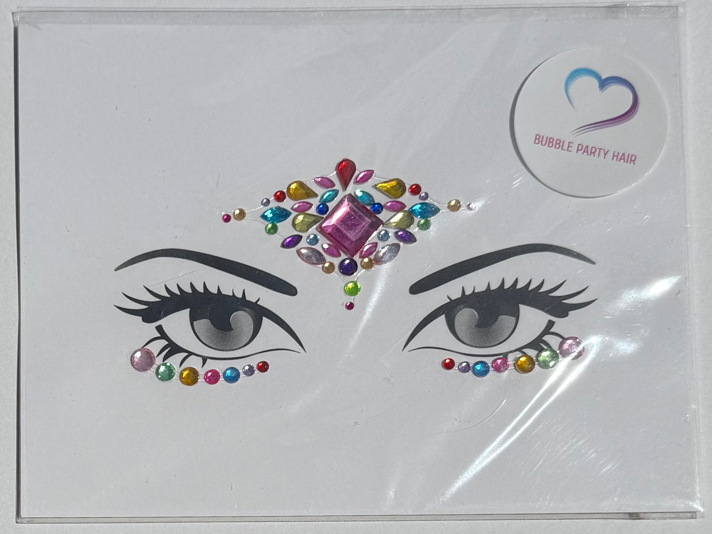 BP: FJ: $9 Face Rhinestone Jewels Sticker Assorted