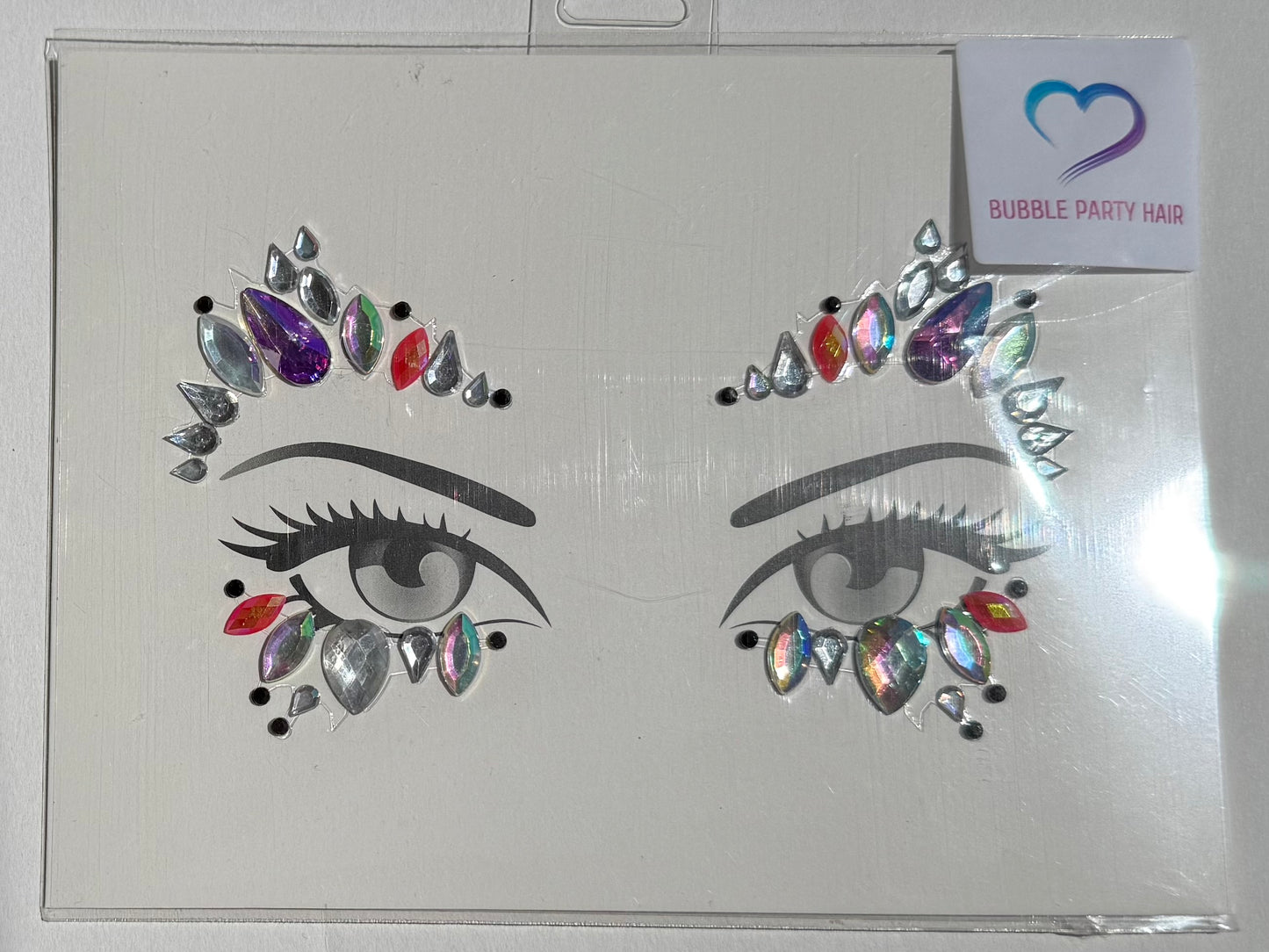 BP: FJ: $9 Face Rhinestone Jewels Sticker Assorted