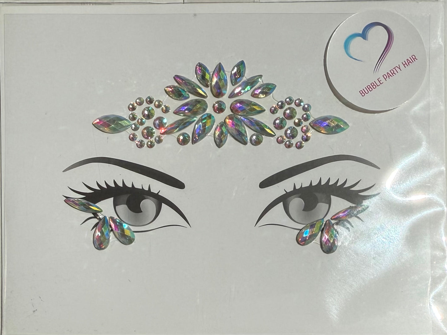 BP: FJ: $9 Face Rhinestone Jewels Sticker Assorted
