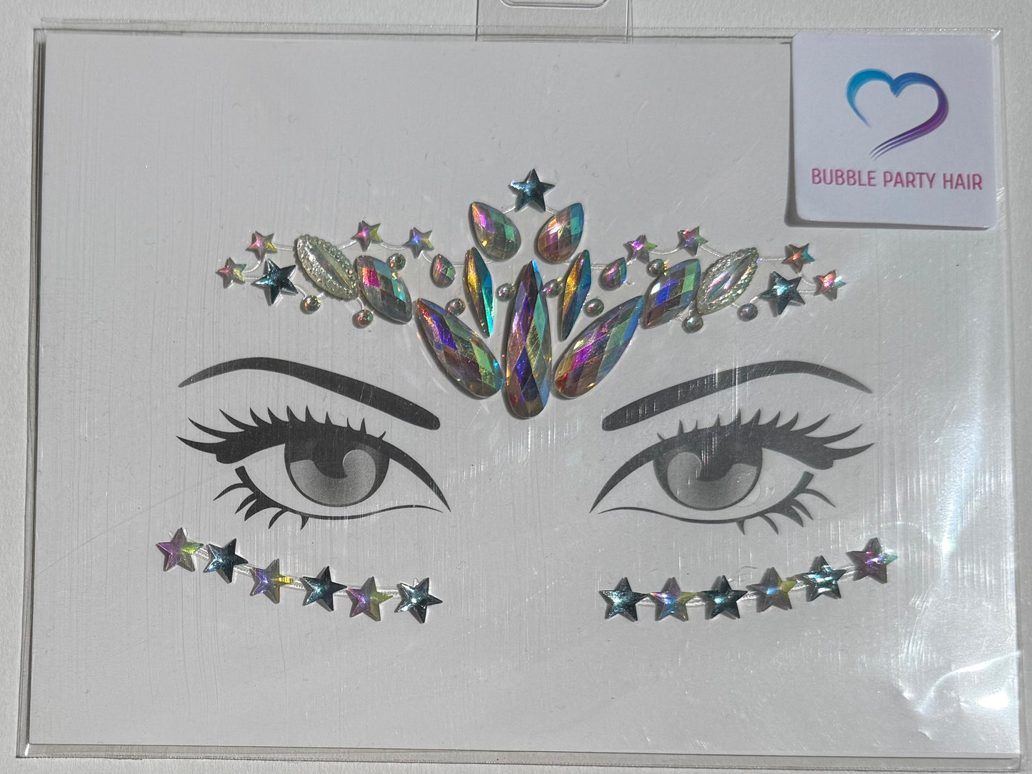 BP: FJ: $9 Face Rhinestone Jewels Sticker Assorted