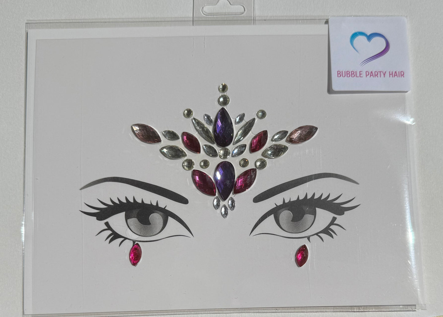 BP: FJ: $9 Face Rhinestone Jewels Sticker Assorted 2