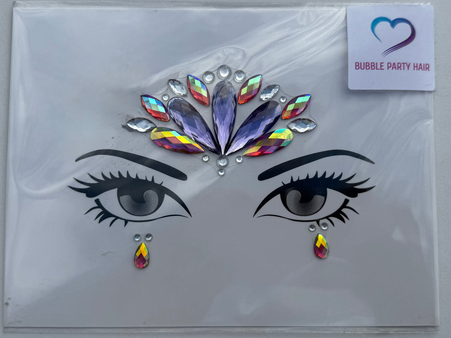 BP: FJ: $9 Face Rhinestone Jewels Sticker Assorted