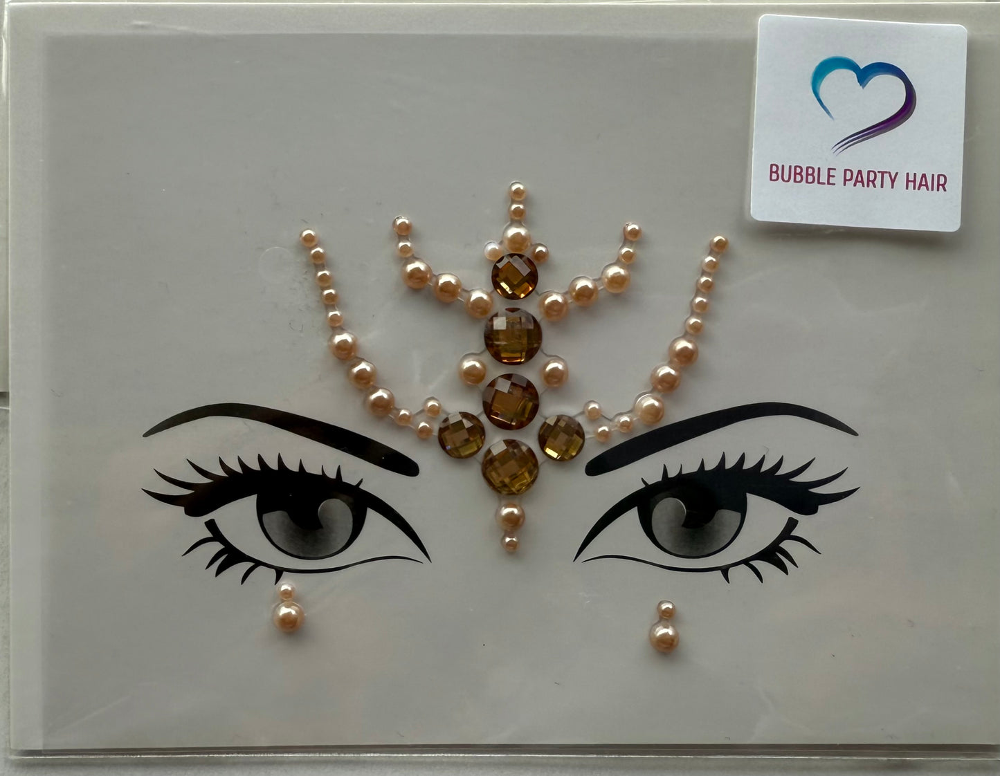 BP: FJ: $9 Face Rhinestone Jewels Sticker Assorted 2