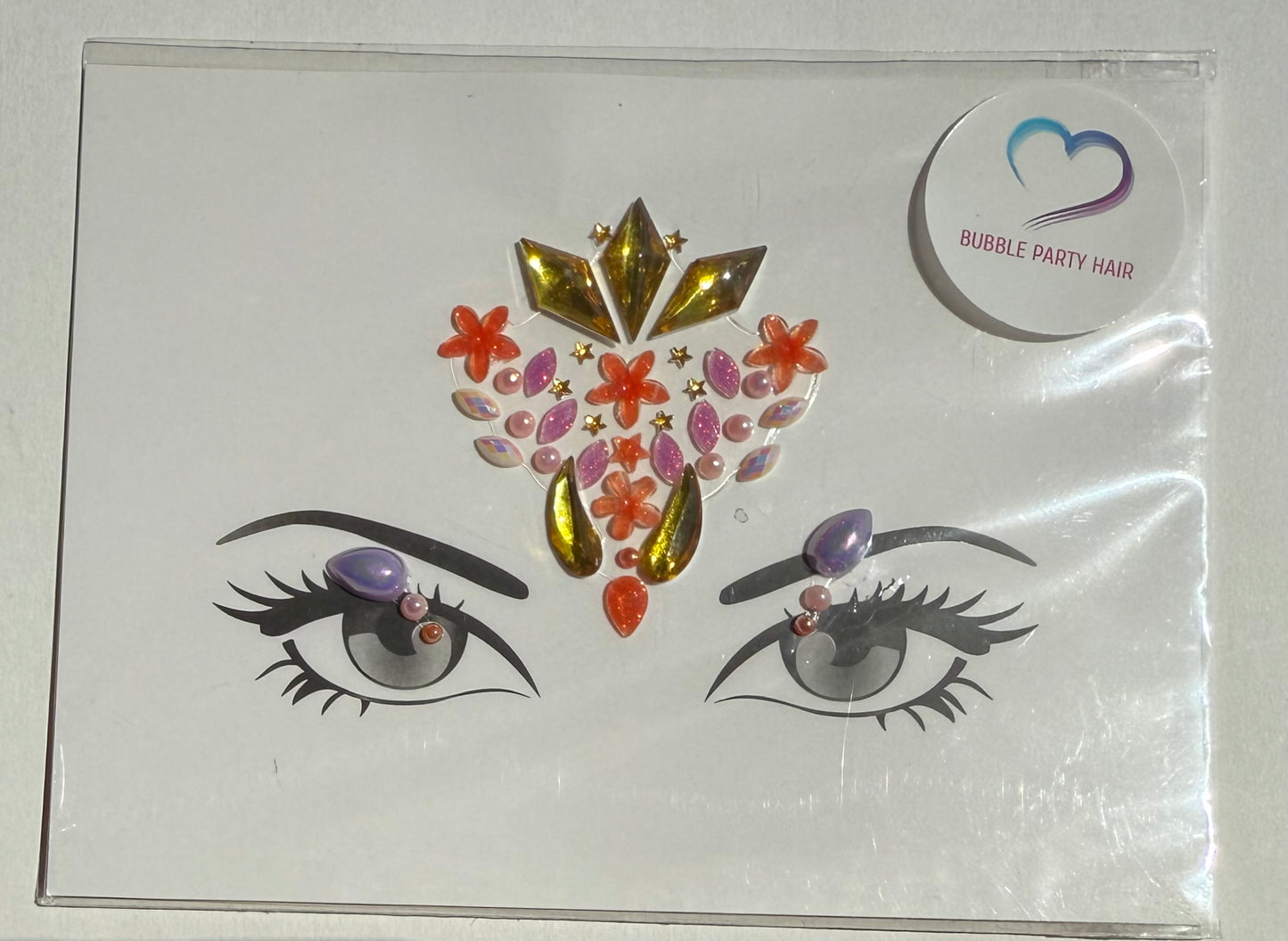 BP: FJ: $9 Face Rhinestone Jewels Sticker Assorted