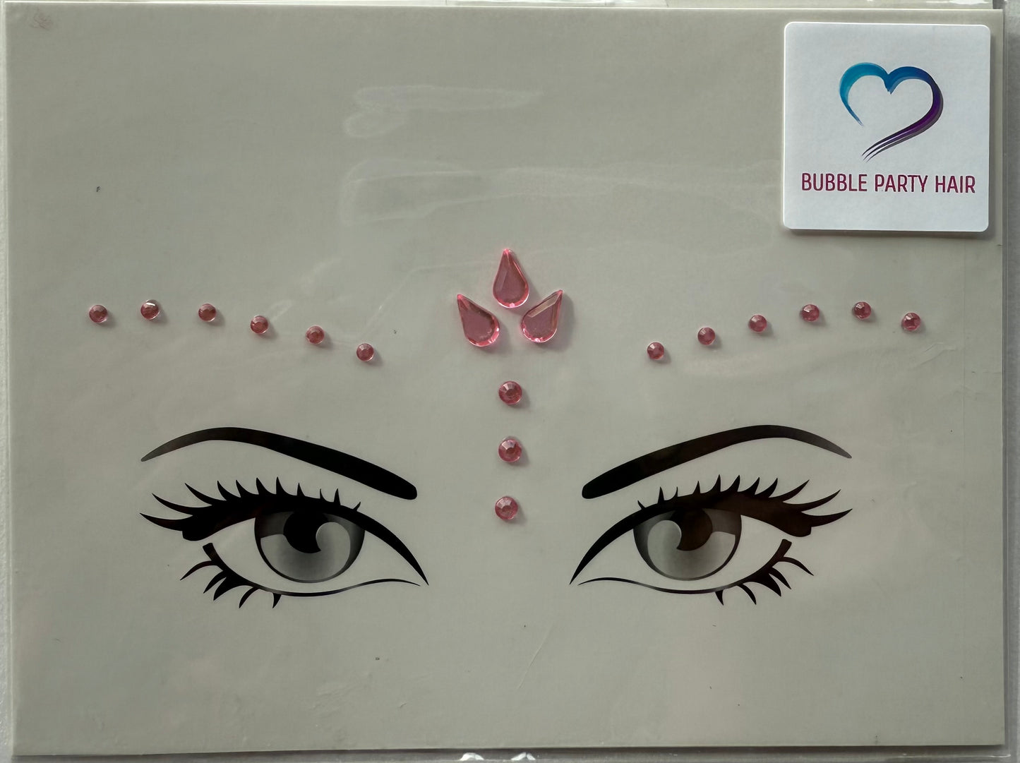 BP: FJ: $9 Face Rhinestone Jewels Sticker Assorted 2