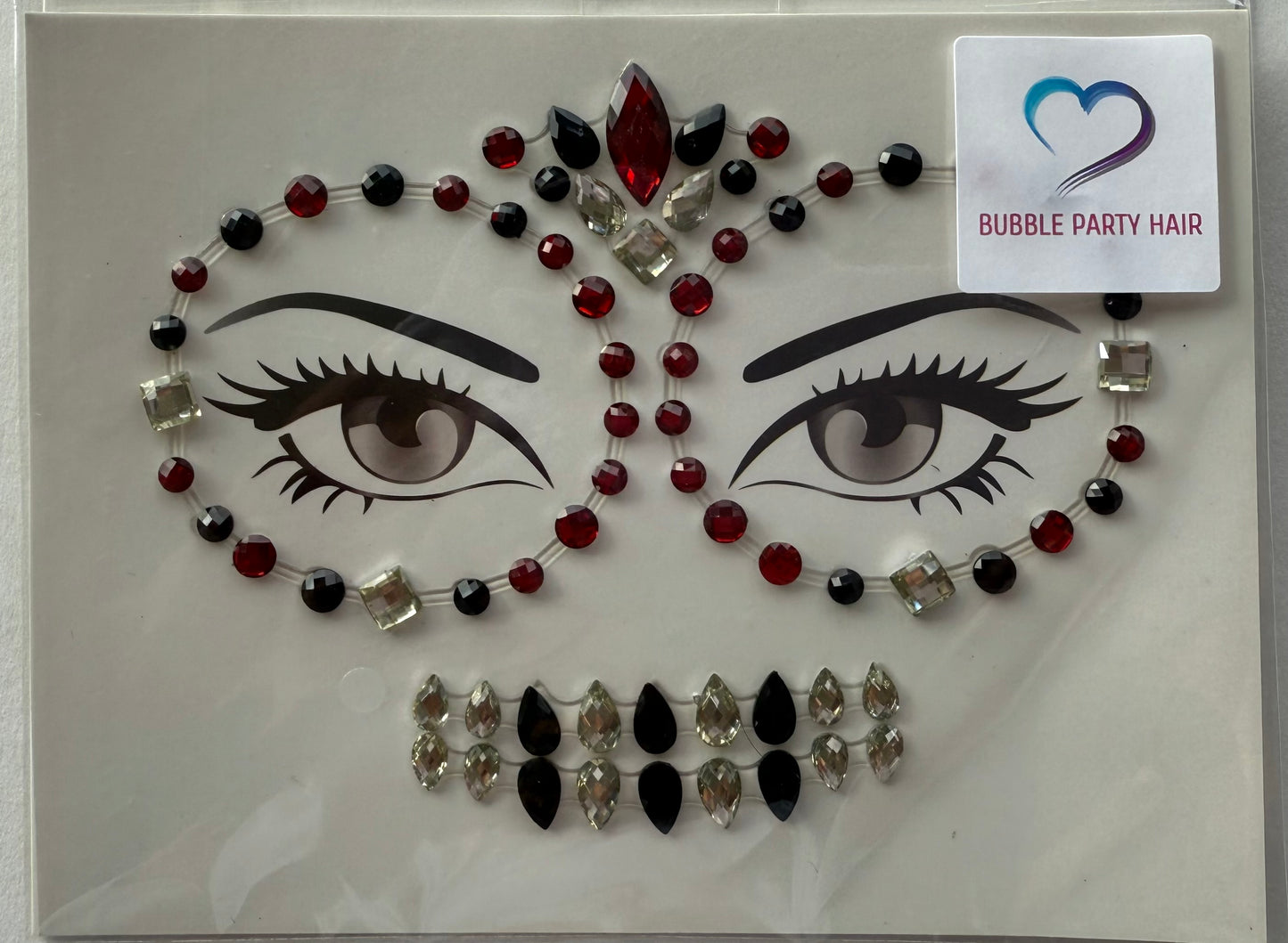 BP: FJ: $9 Face Rhinestone Jewels Sticker Assorted 2