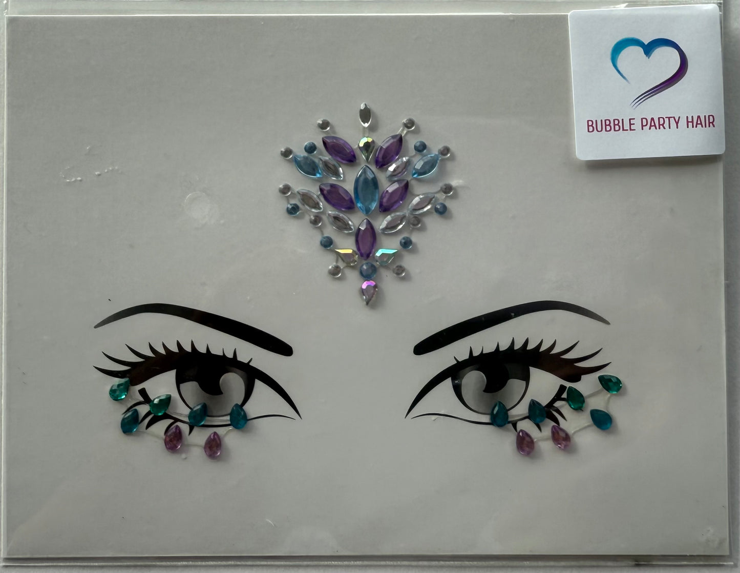 BP: FJ: $9 Face Rhinestone Jewels Sticker Assorted