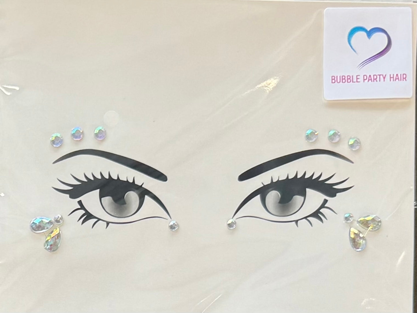 BP: FJ: $9 Face Rhinestone Jewels Sticker Assorted 2