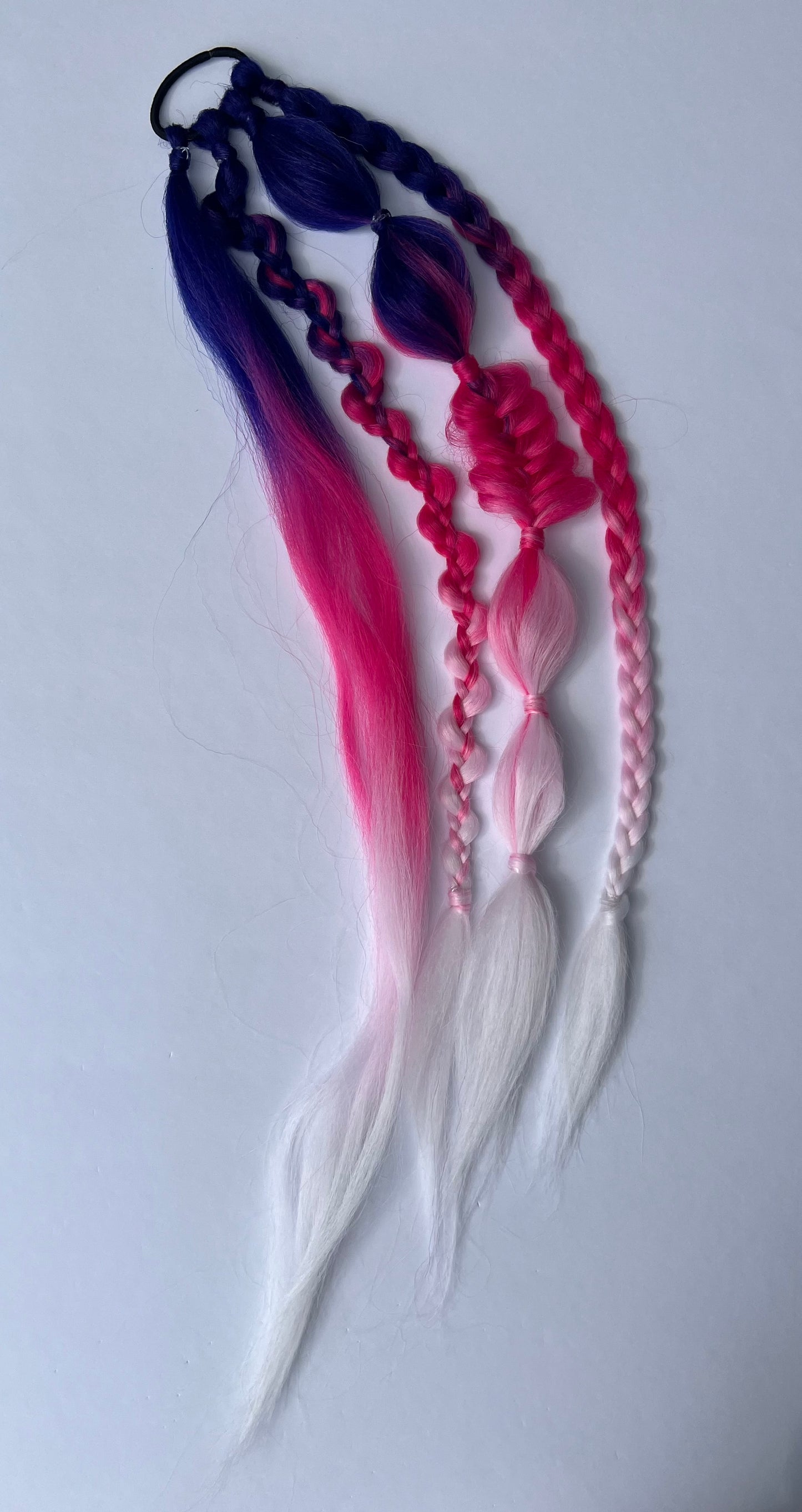 BP: BB: $19 Pre-made Space bun Bubble Braid Assorted