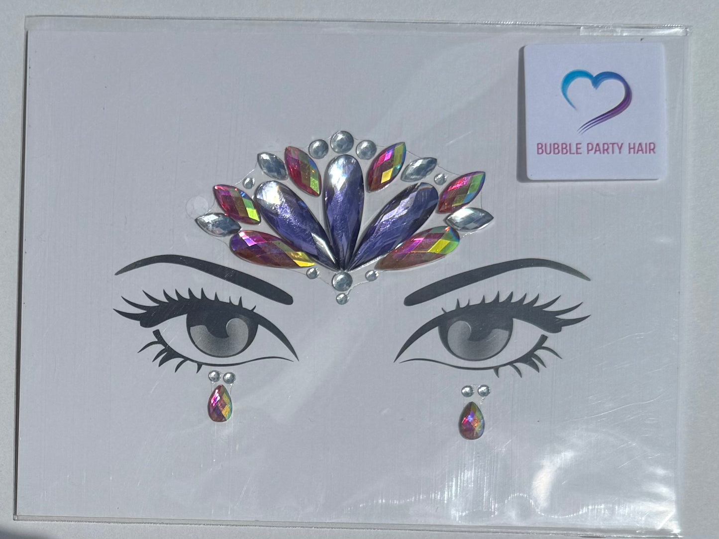 BP: FJ: $9 Face Rhinestone Jewels Sticker Assorted 2