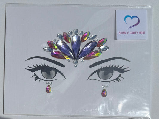BP: FJ: $9 Face Rhinestone Jewels Sticker Assorted 2