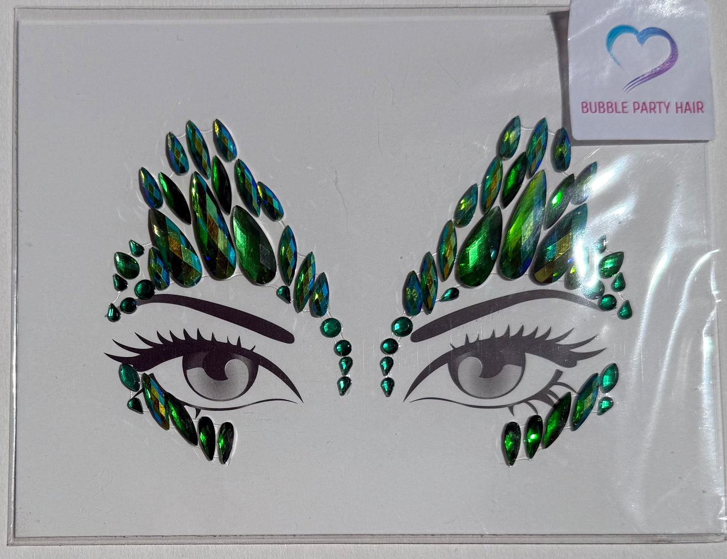 BP: FJ: $9 Face Rhinestone Jewels Sticker Assorted