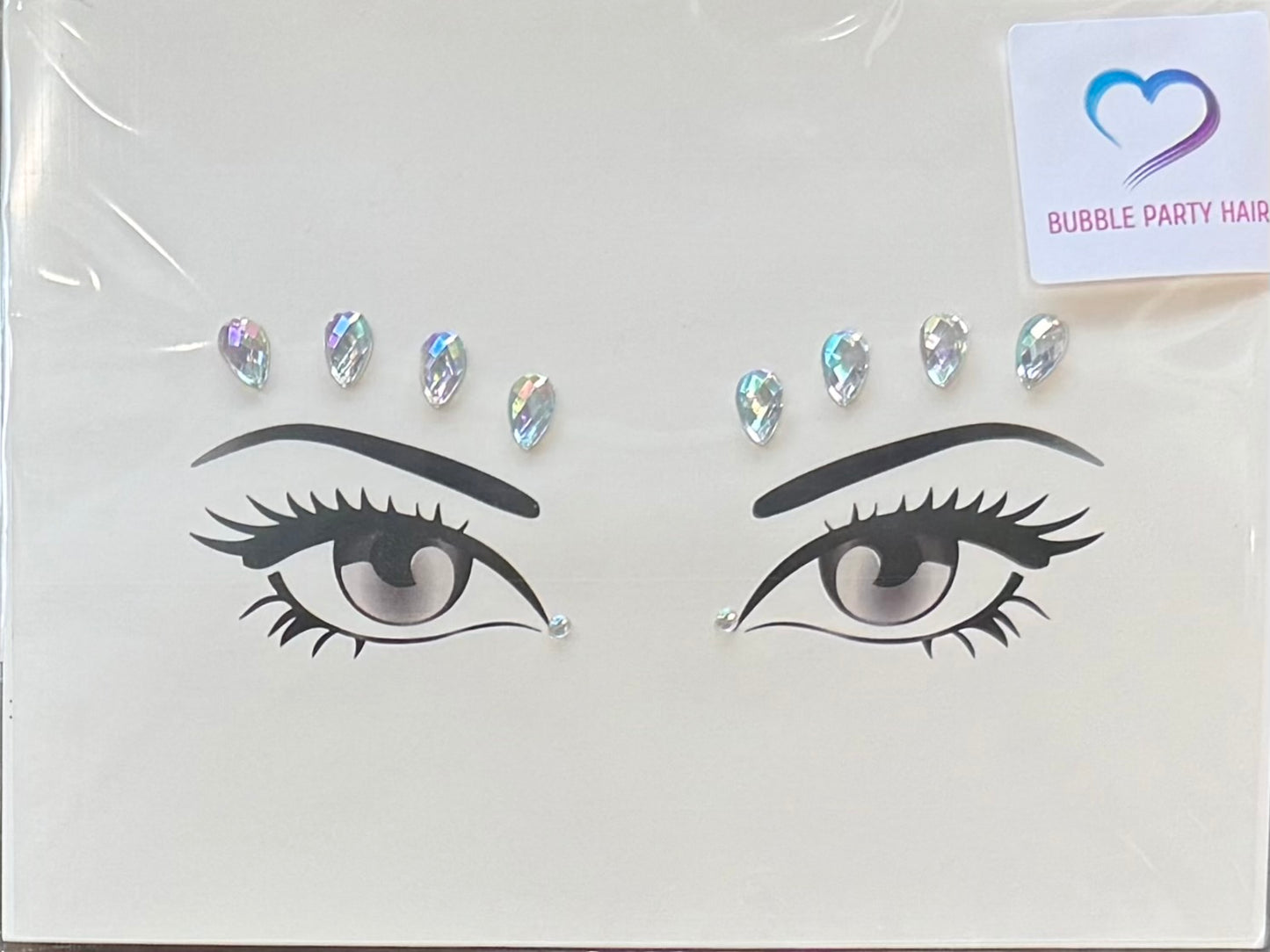 BP: FJ: $9 Face Rhinestone Jewels Sticker Assorted 2