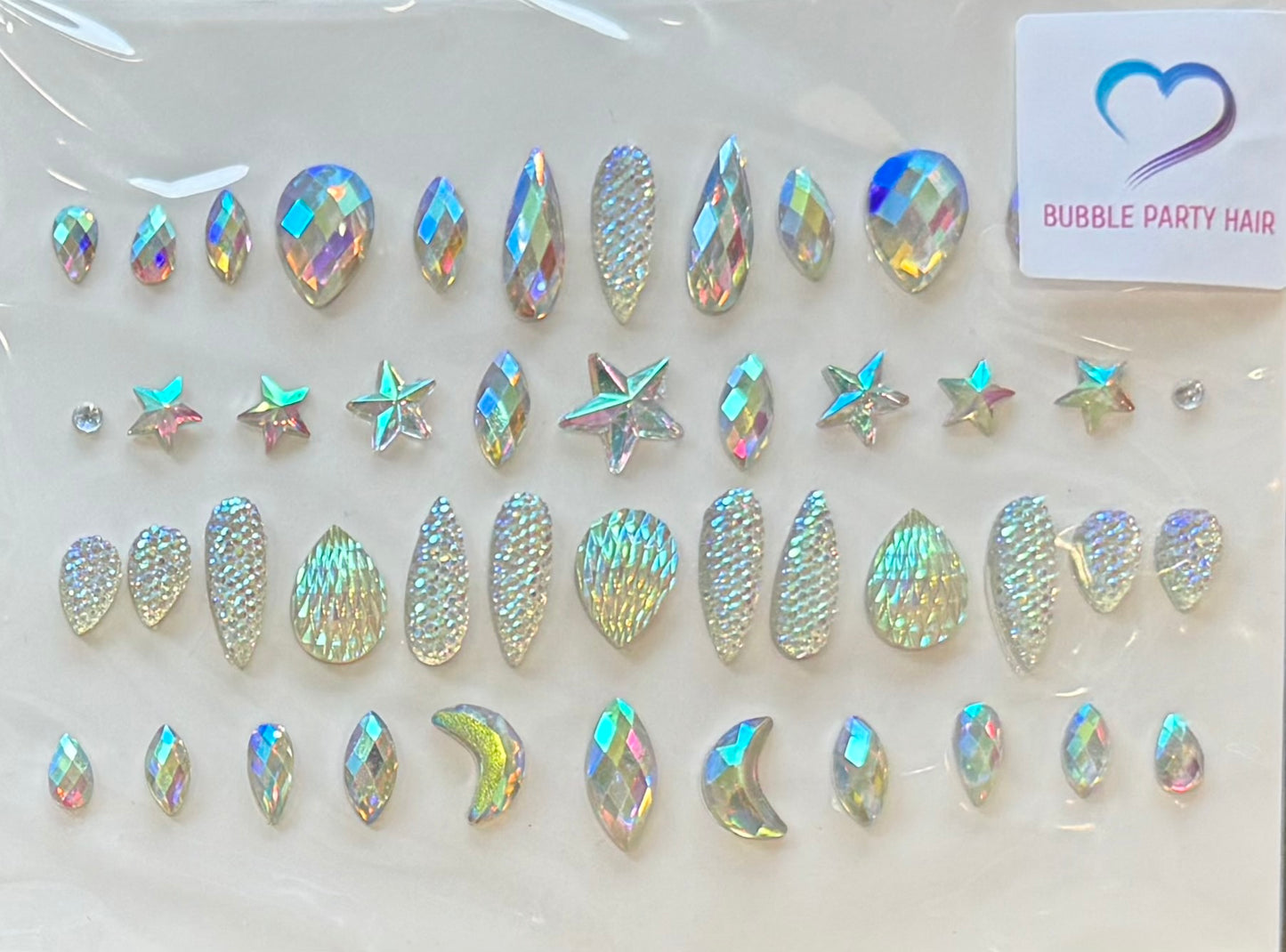 BP: FJ: $9 Face Rhinestone Jewels Sticker Assorted 2