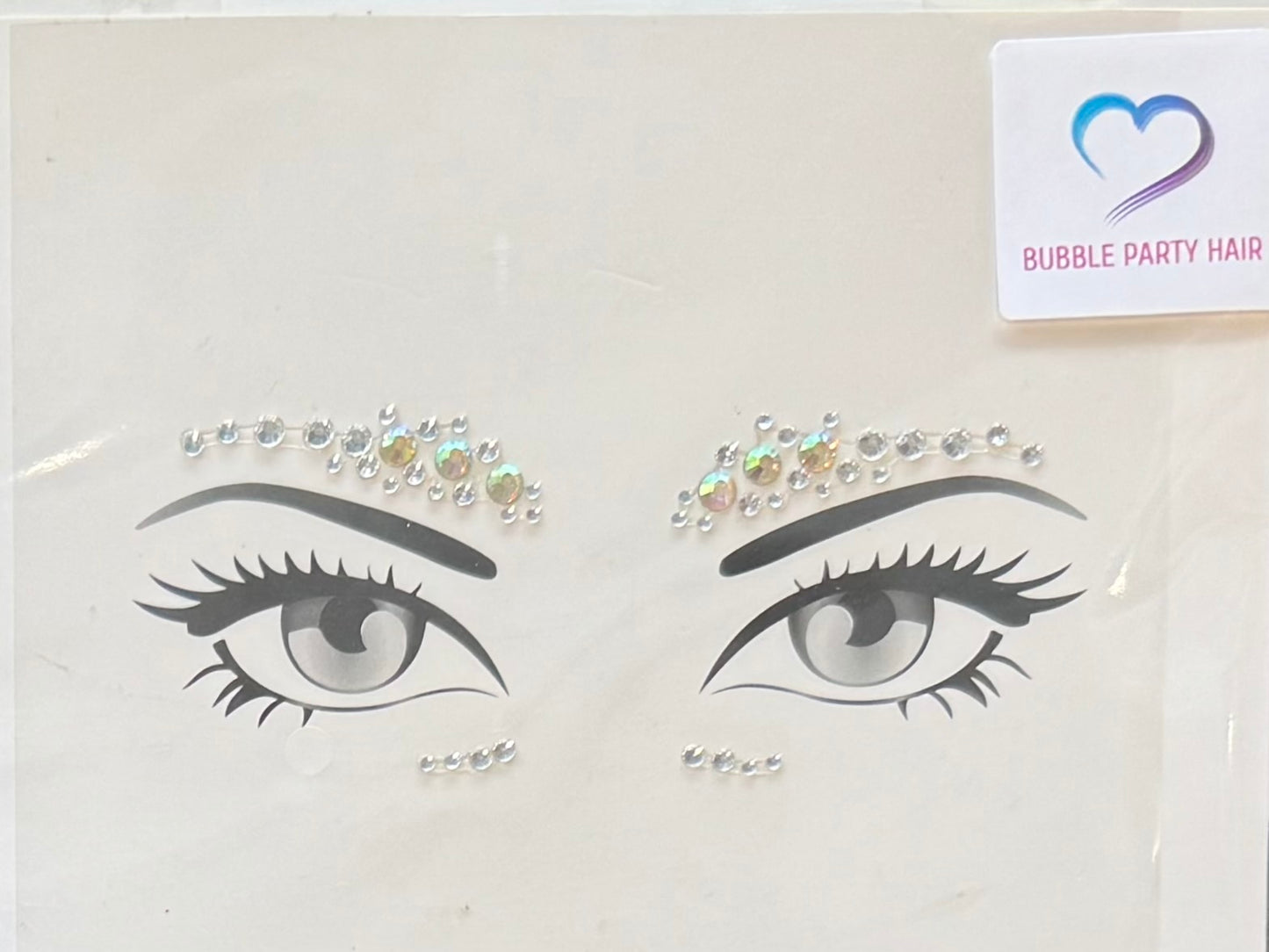BP: FJ: $9 Face Rhinestone Jewels Sticker Assorted 2