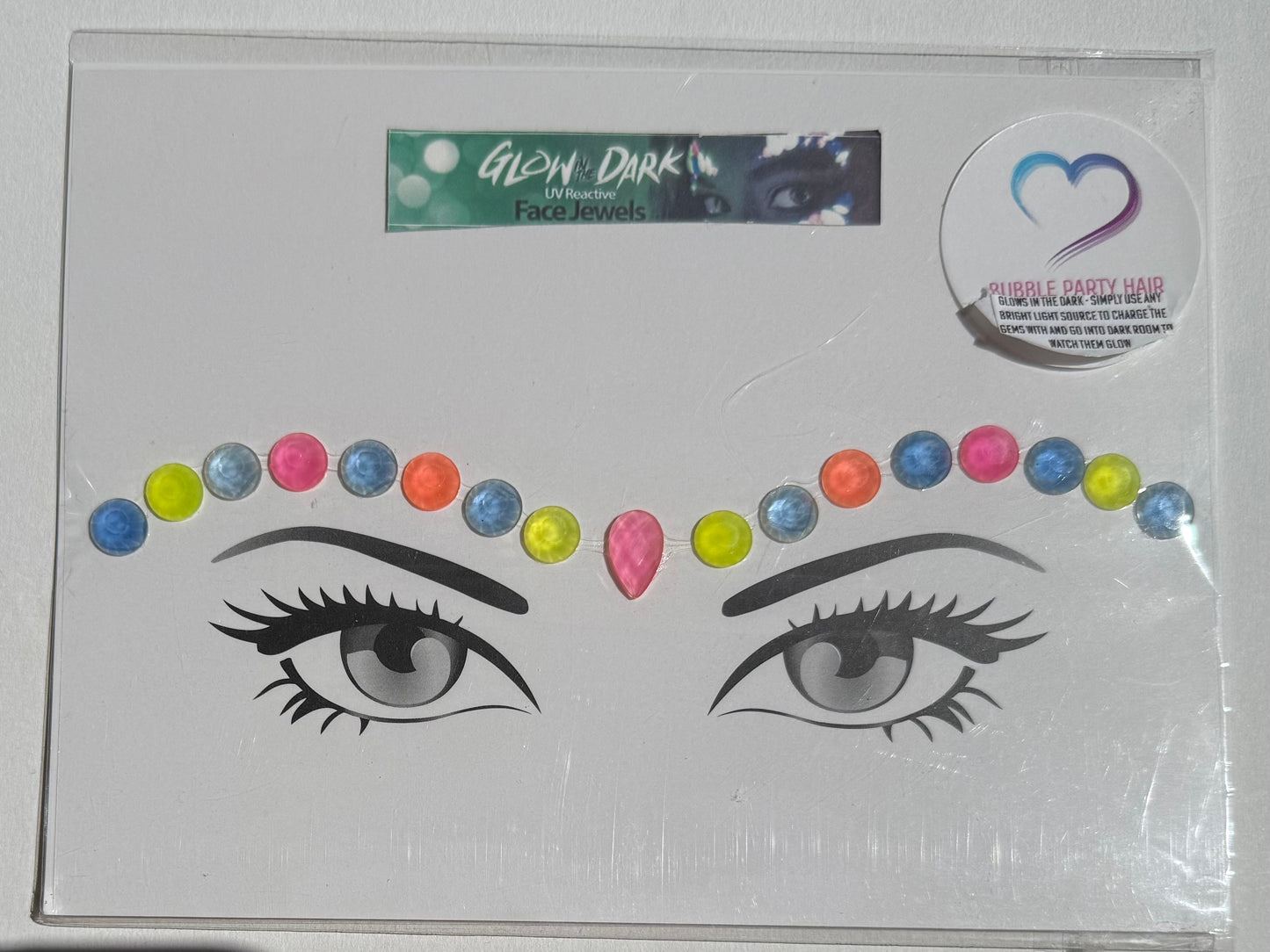 BP: FJ: $9 Face Rhinestone Jewels Sticker Assorted