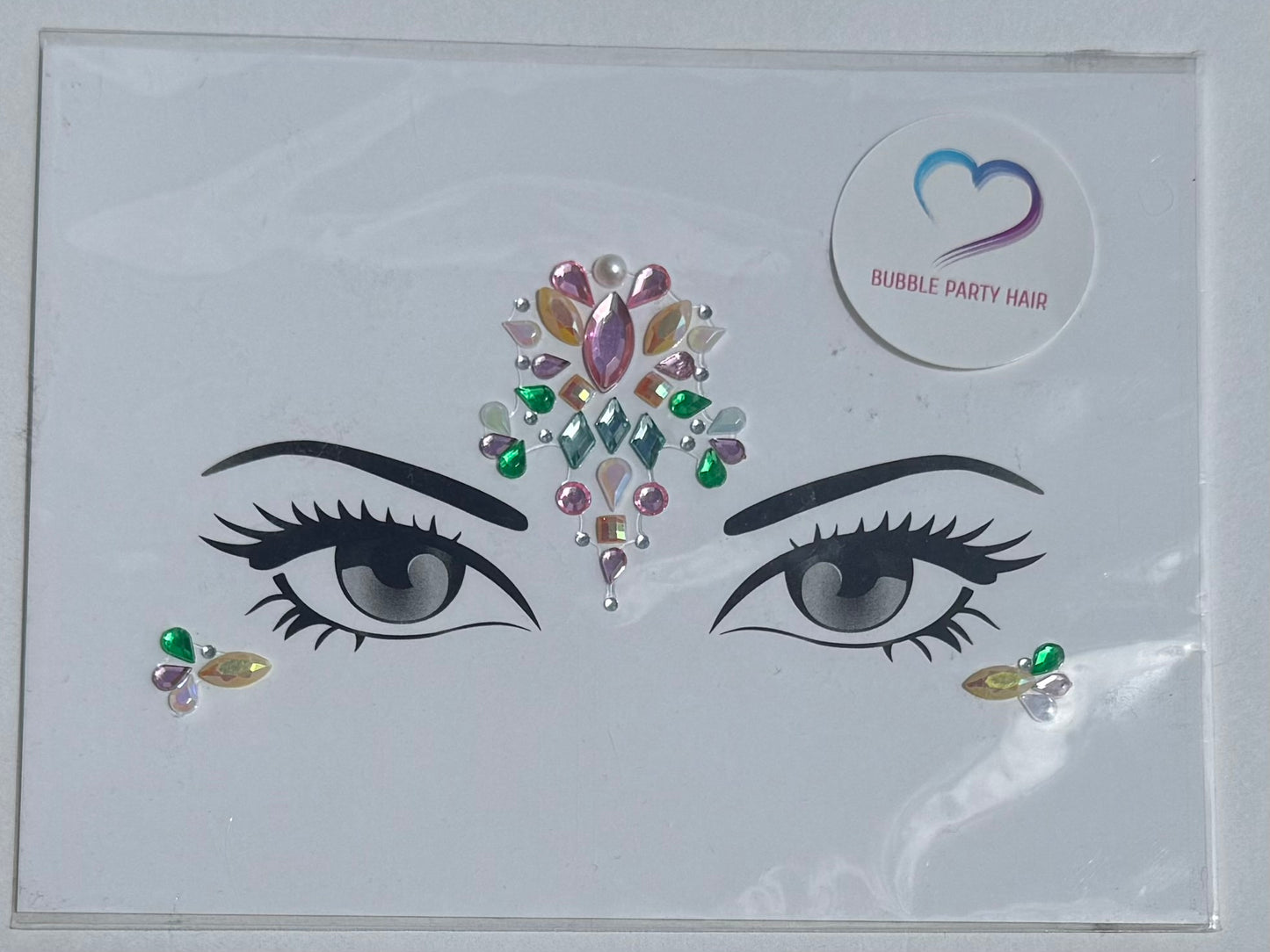 BP: FJ: $9 Face Rhinestone Jewels Sticker Assorted