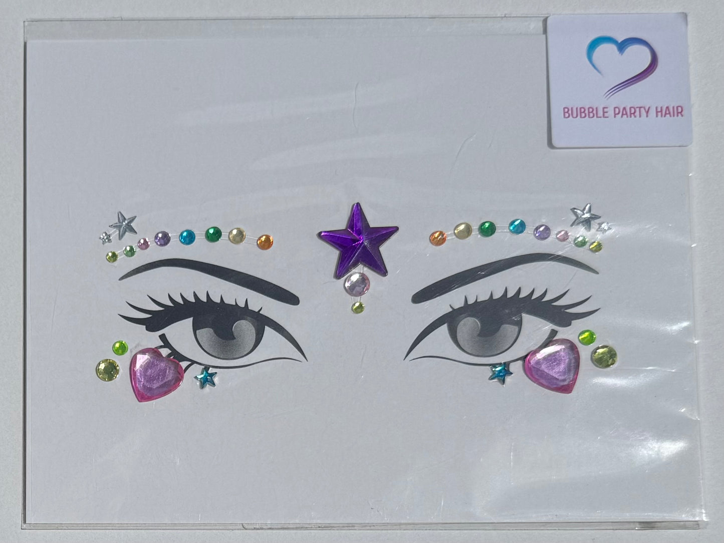 BP: FJ: $9 Face Rhinestone Jewels Sticker Assorted