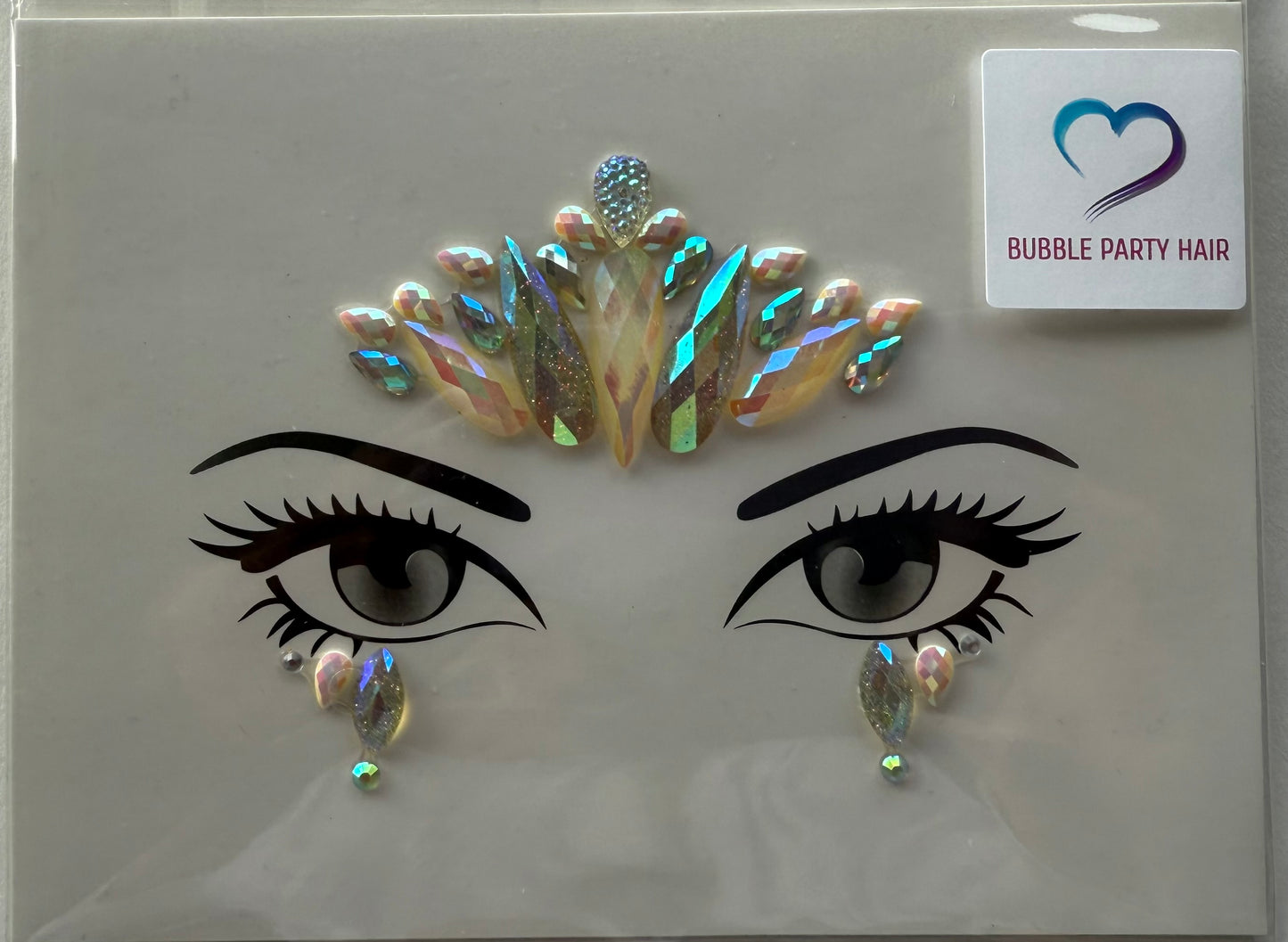 BP: FJ: $9 Face Rhinestone Jewels Sticker Assorted 2