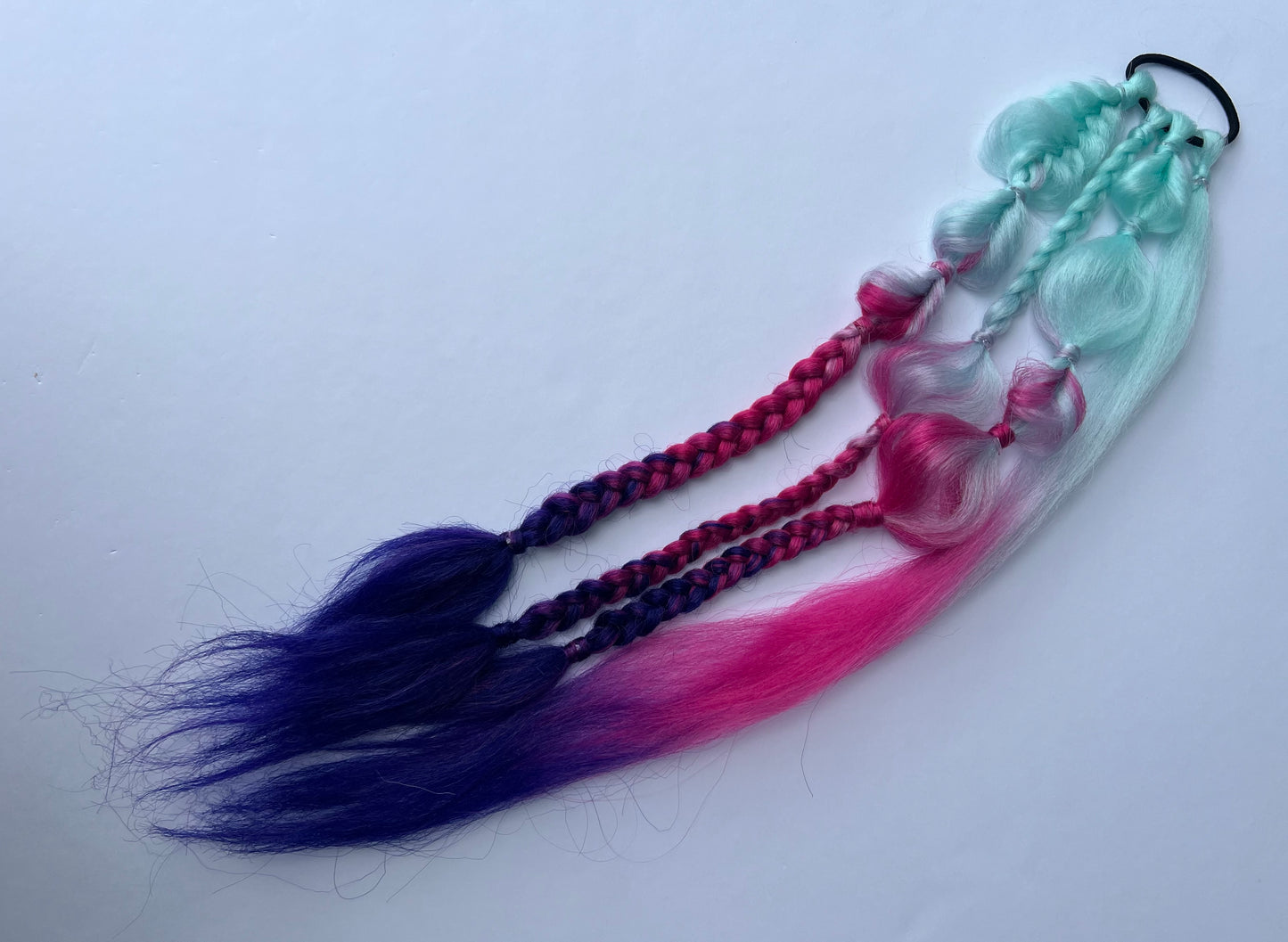 BP: BB: $19 Pre-made Space bun Bubble Braid Assorted