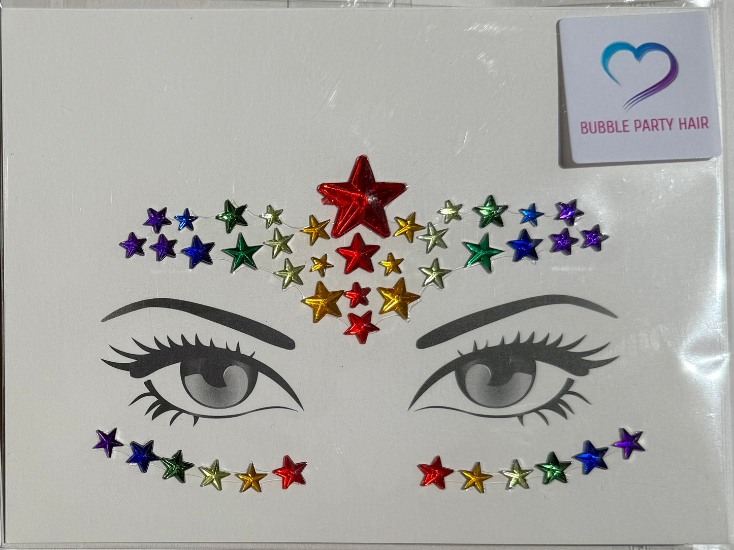 BP: FJ: $9 Face Rhinestone Jewels Sticker Assorted 2