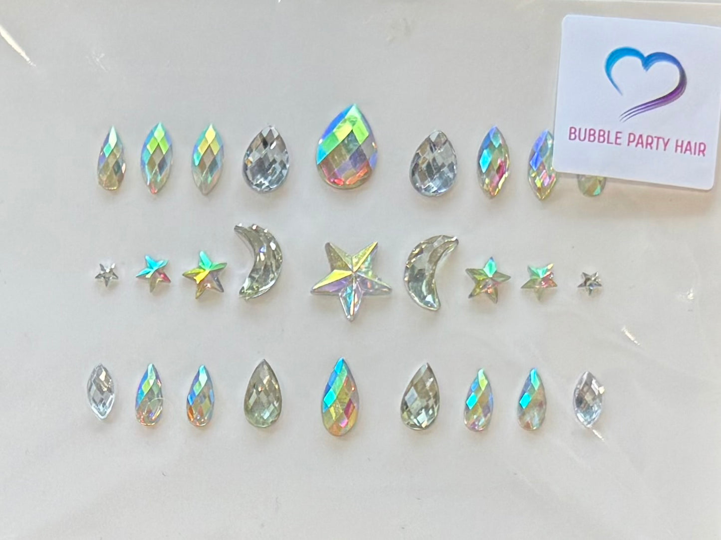 BP: FJ: $9 Face Rhinestone Jewels Sticker Assorted 2