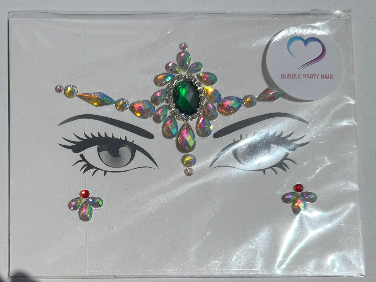 BP: FJ: $9 Face Rhinestone Jewels Sticker Assorted