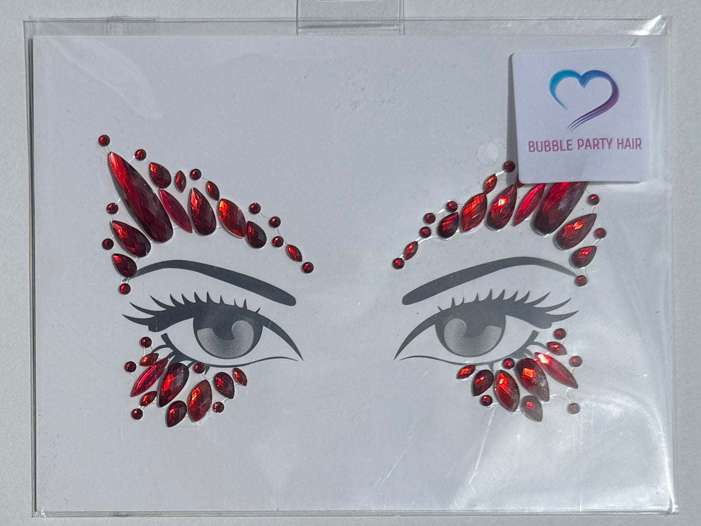 BP: FJ: $9 Face Rhinestone Jewels Sticker Assorted