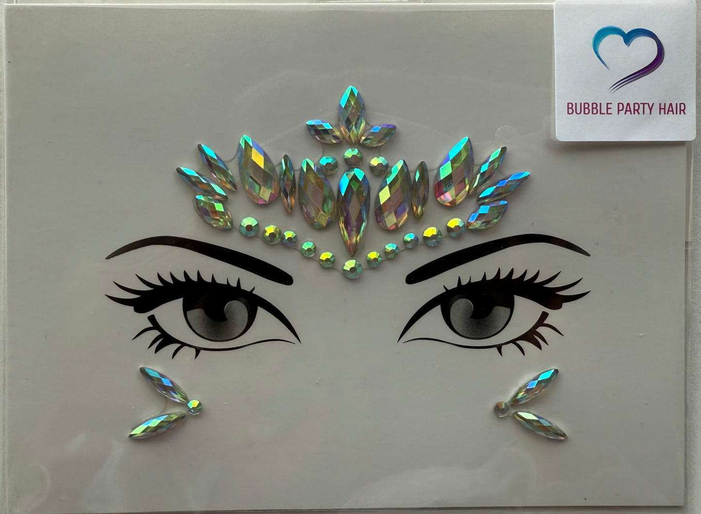 BP: FJ: $9 Face Rhinestone Jewels Sticker Assorted 2