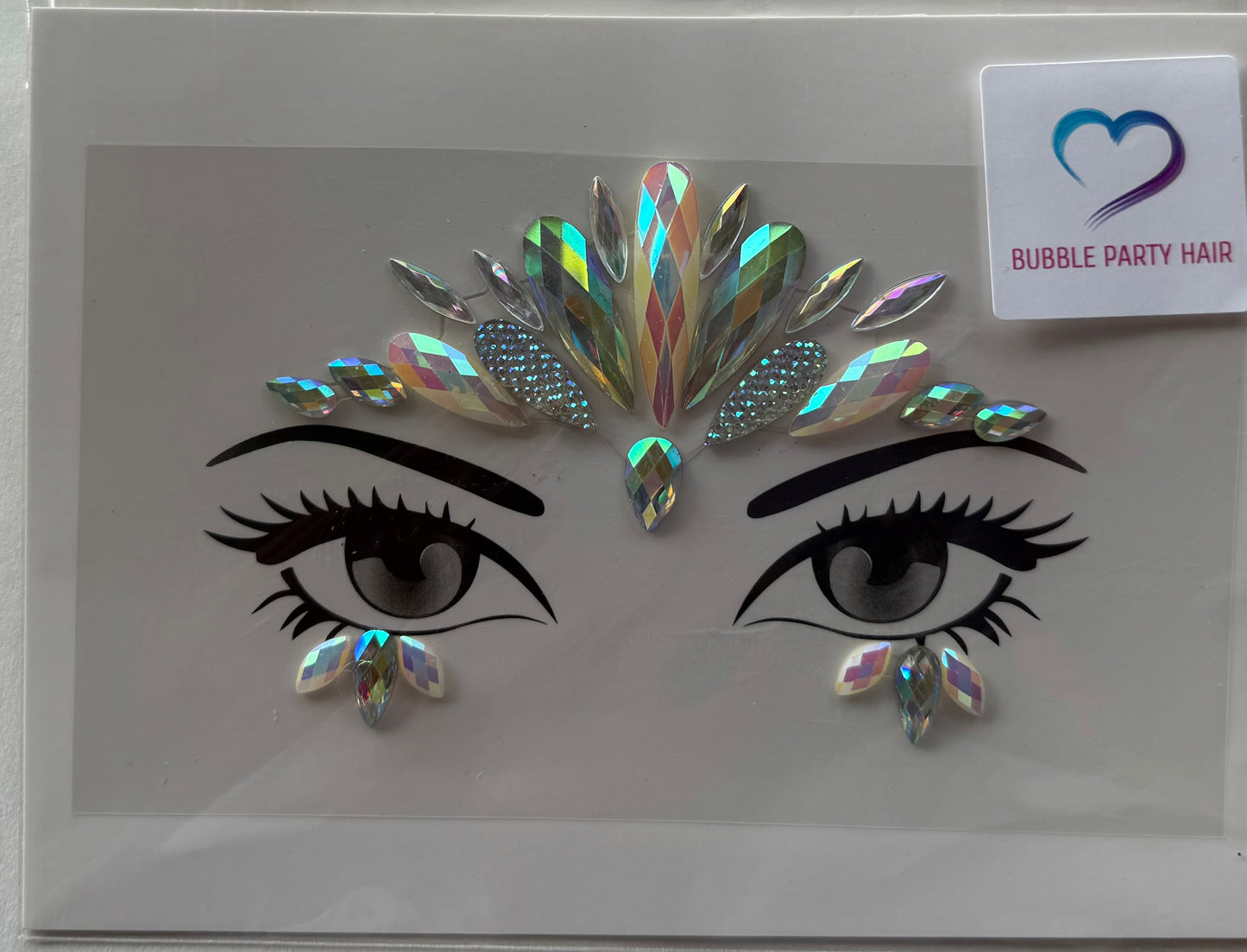 BP: FJ: $9 Face Rhinestone Jewels Sticker Assorted 2