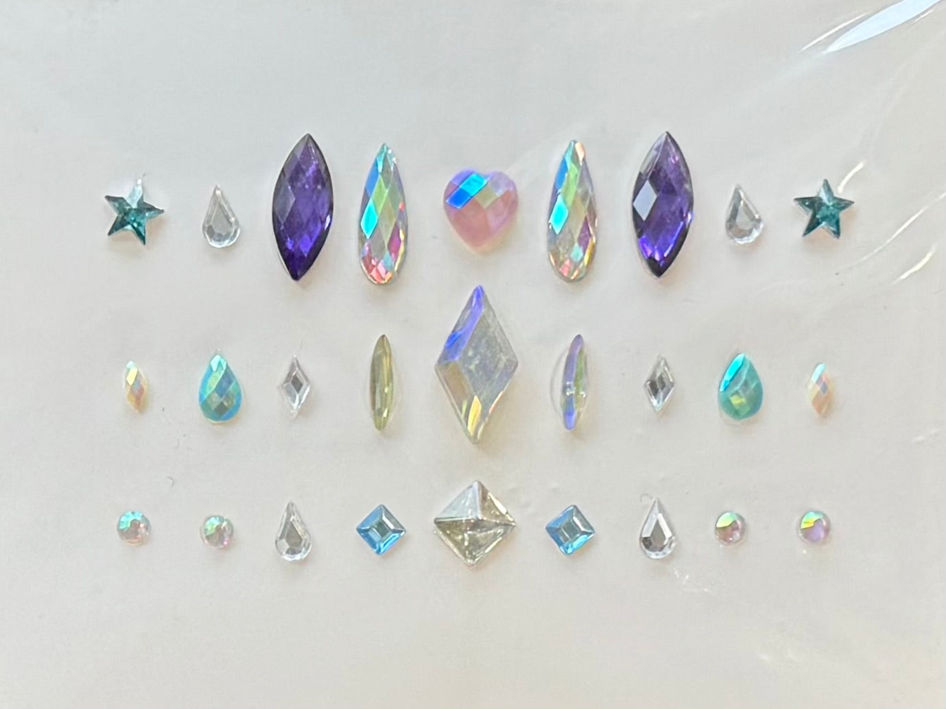 BP: FJ: $9 Face Rhinestone Jewels Sticker Assorted 2