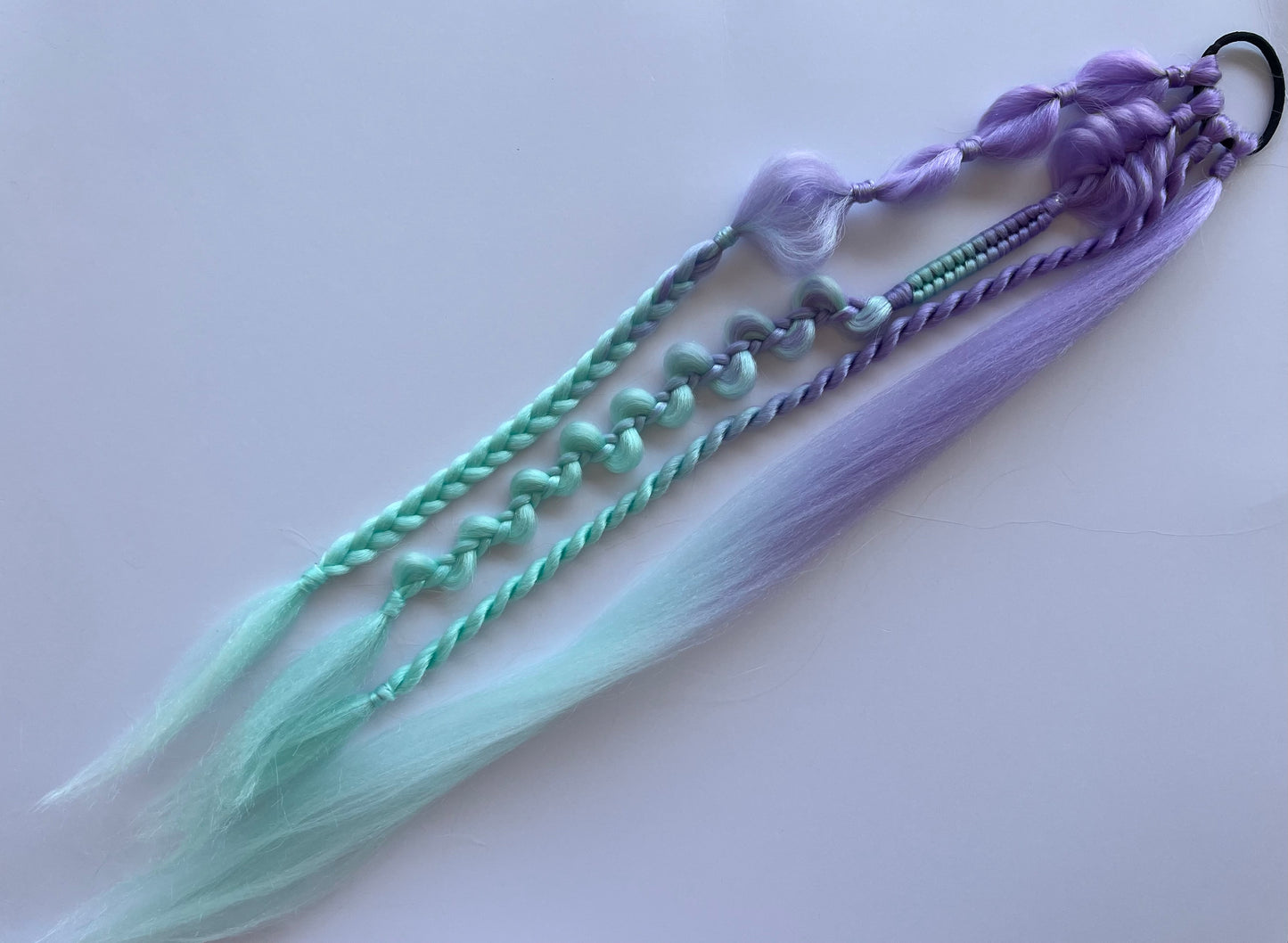 BP: BB: $19 Pre-made Space bun Bubble Braid Assorted