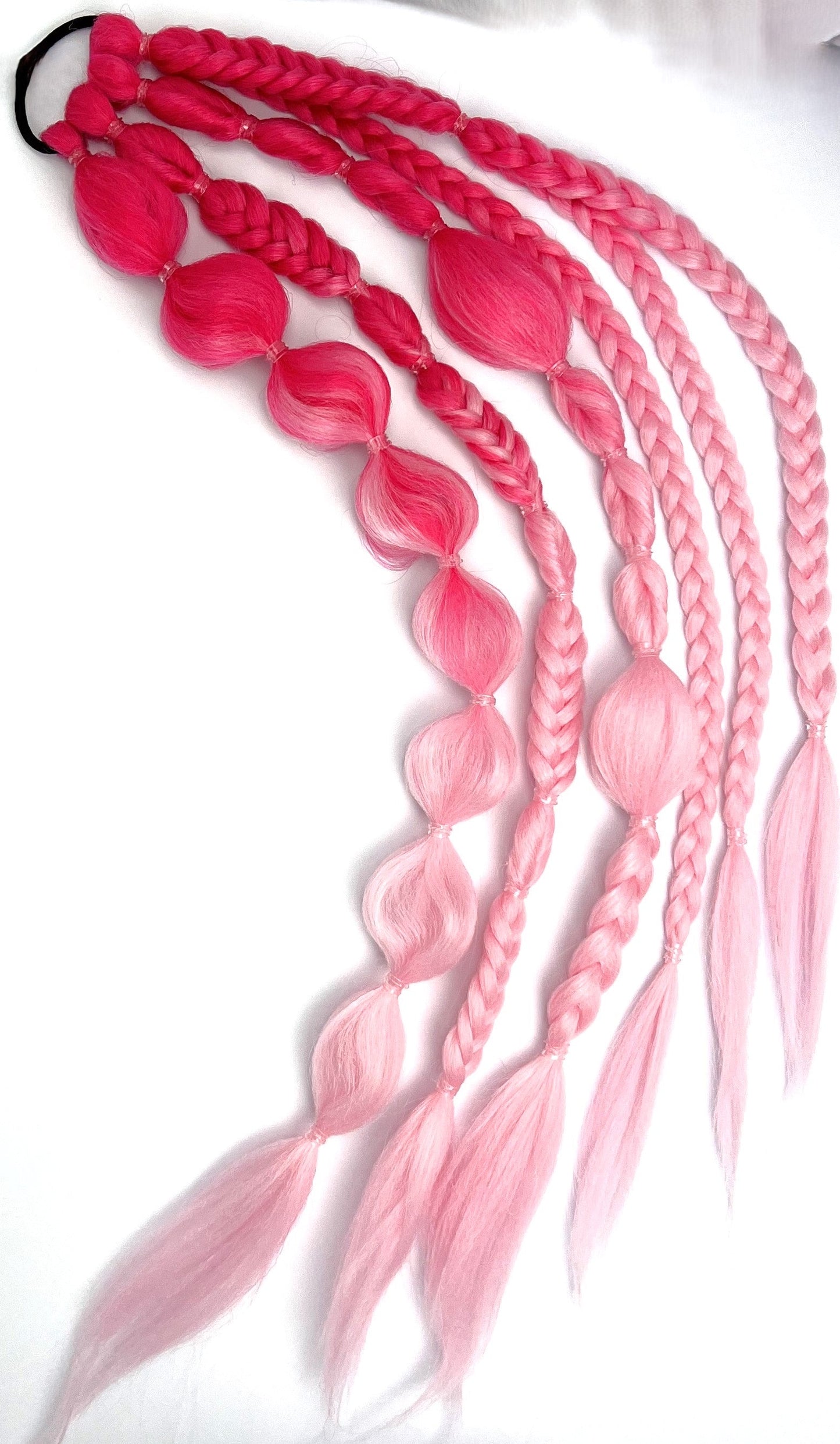 BP: BB: $29 Pre-made Ponytail Bubble Braids Assorted