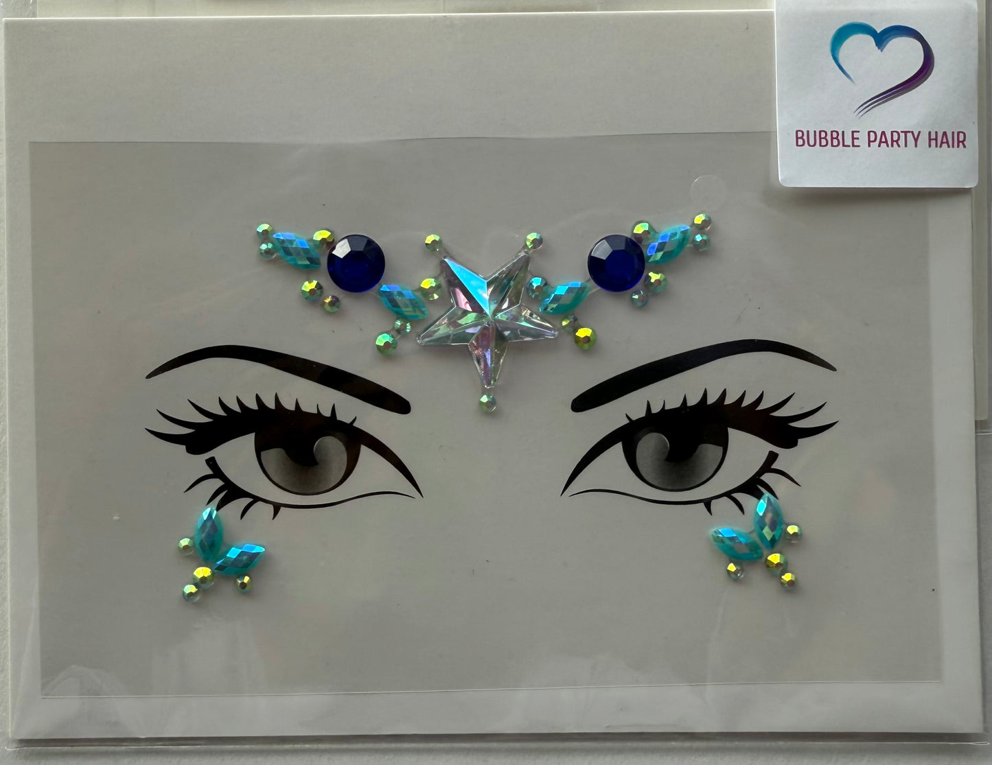 BP: FJ: $9 Face Rhinestone Jewels Sticker Assorted 2