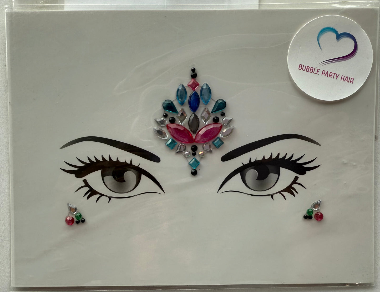 BP: FJ: $9 Face Rhinestone Jewels Sticker Assorted
