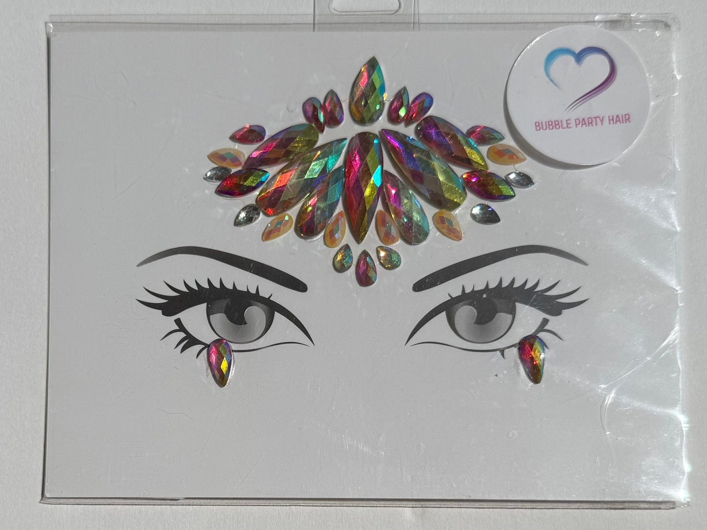 BP: FJ: $9 Face Rhinestone Jewels Sticker Assorted