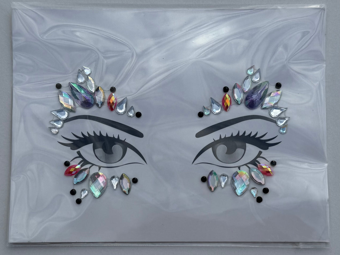 BP: FJ: $9 Face Rhinestone Jewels Sticker Assorted