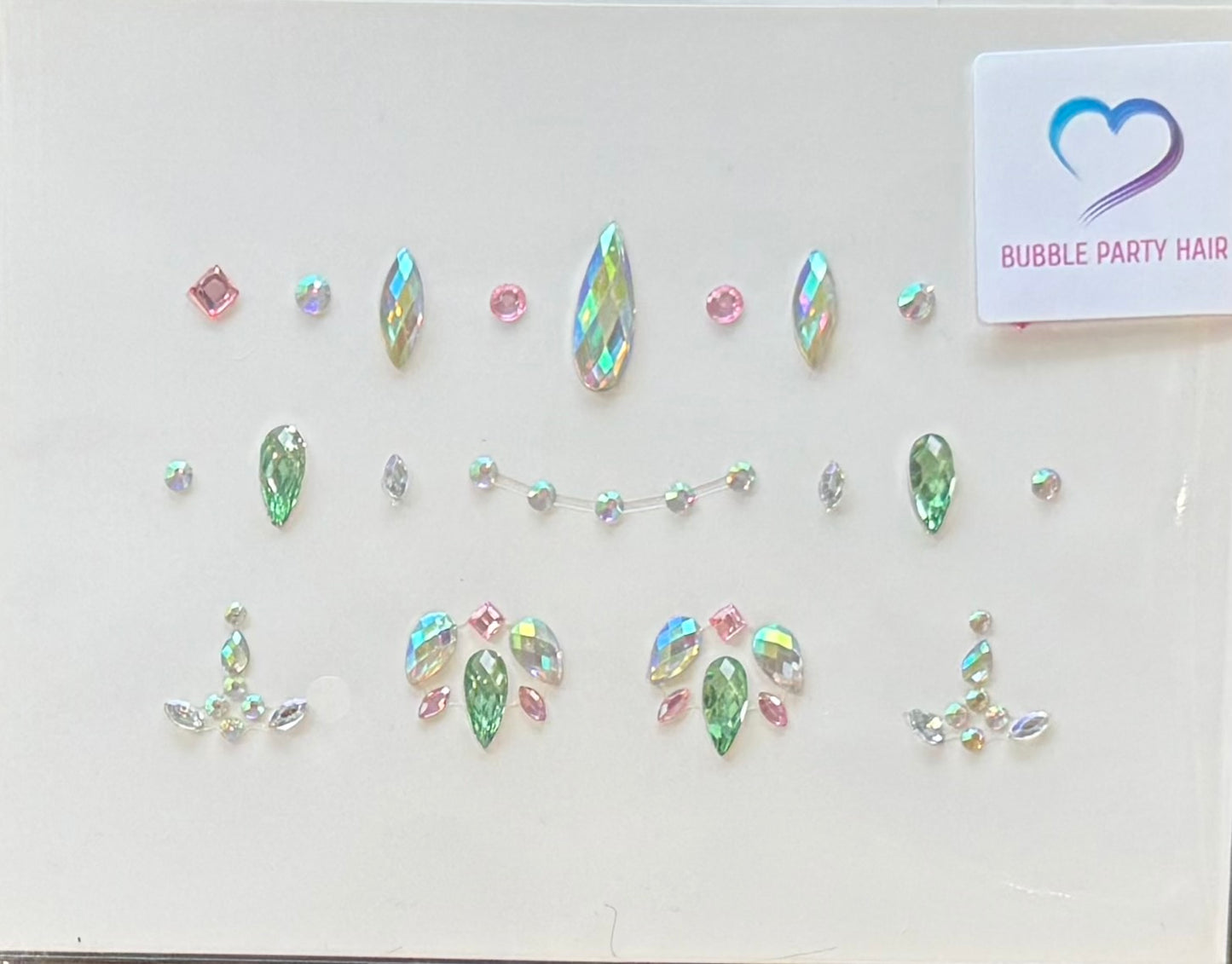 BP: FJ: $9 Face Rhinestone Jewels Sticker Assorted 2