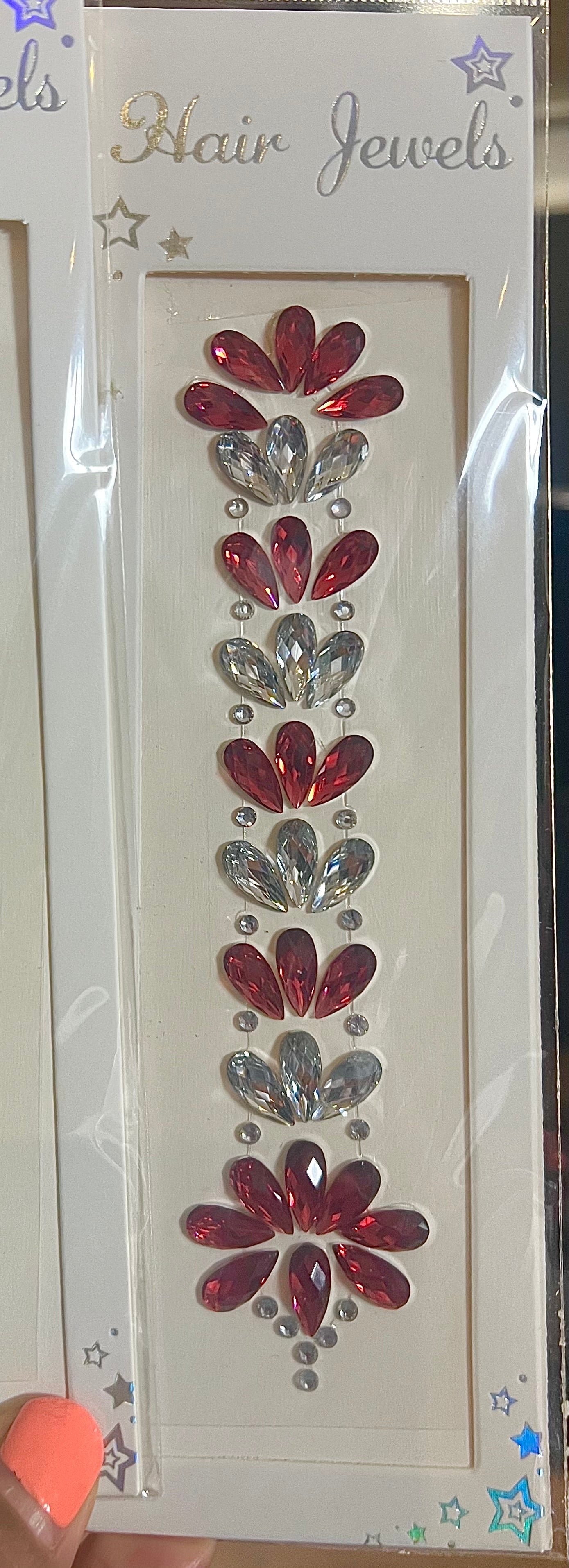 BP: FJ: $9 Face Rhinestone Jewels Sticker Assorted