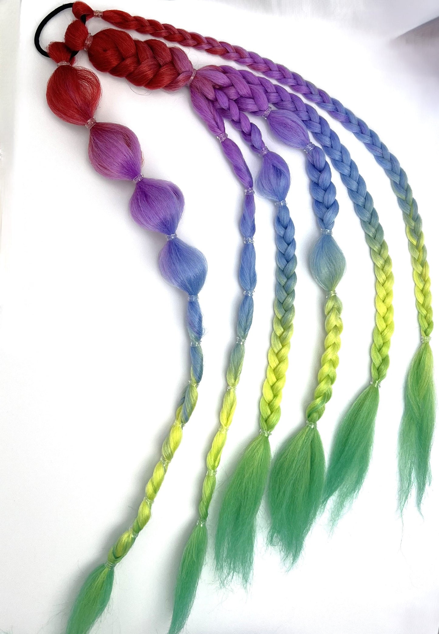 BP: BB: $29 Pre-made Ponytail Bubble Braids Assorted