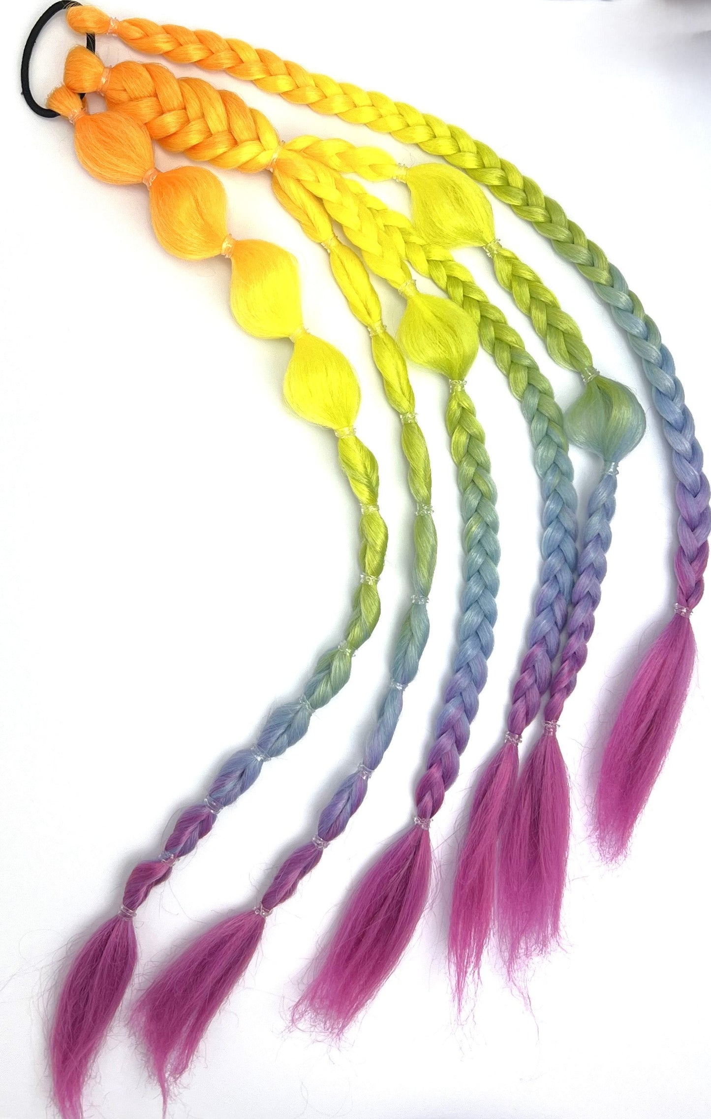 BP: BB: $29 Pre-made Ponytail Bubble Braids Assorted