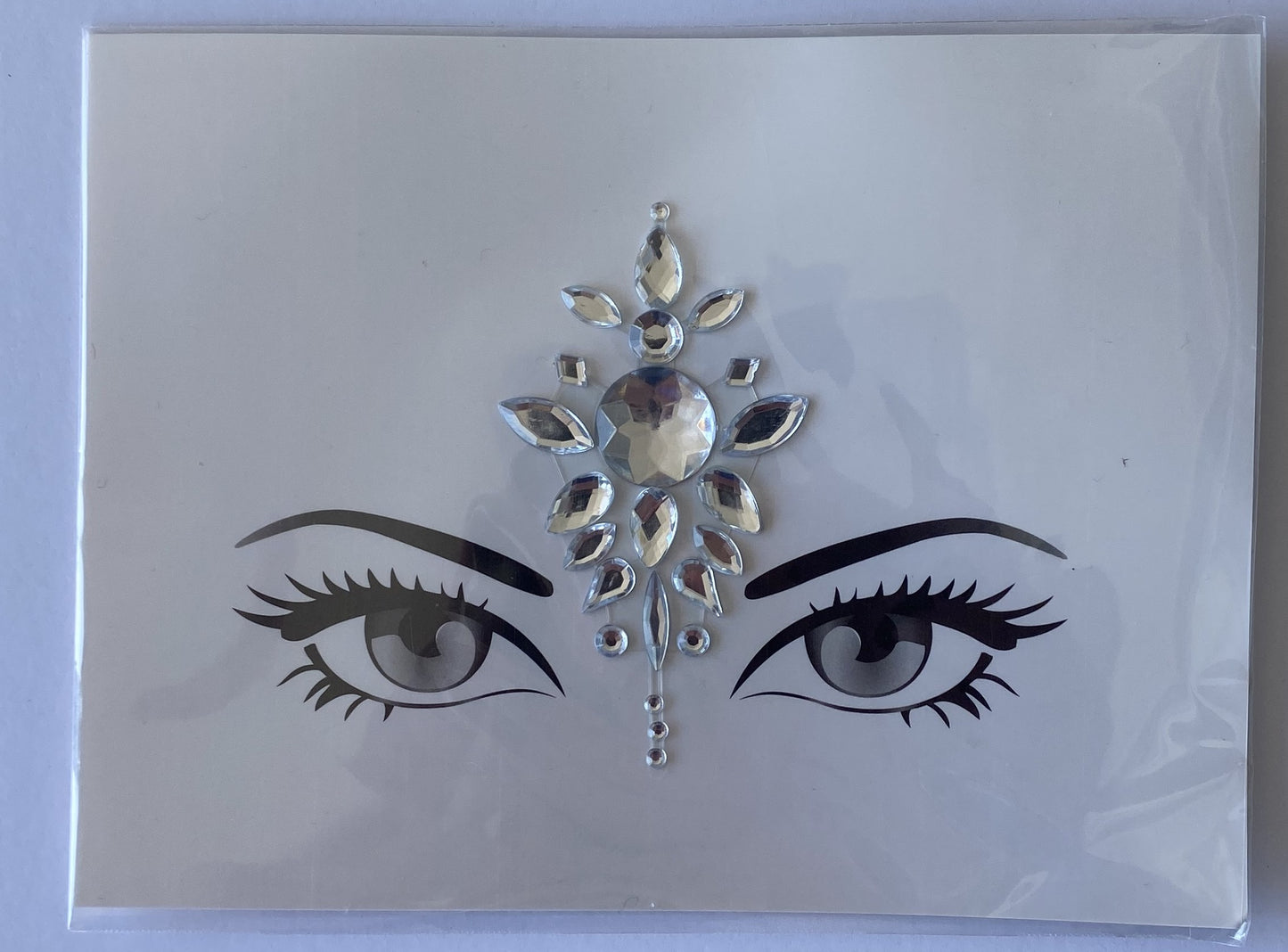 BP: FJ: $9 Face Rhinestone Jewels Sticker Assorted