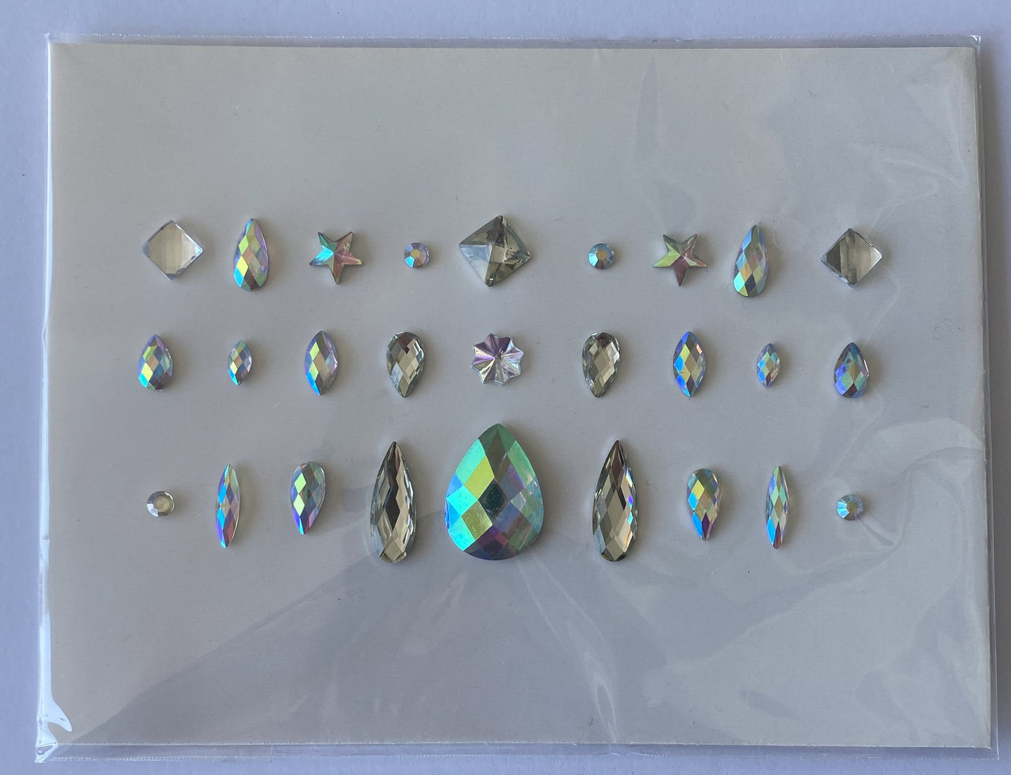 BP: FJ: $9 Face Rhinestone Jewels Sticker Assorted