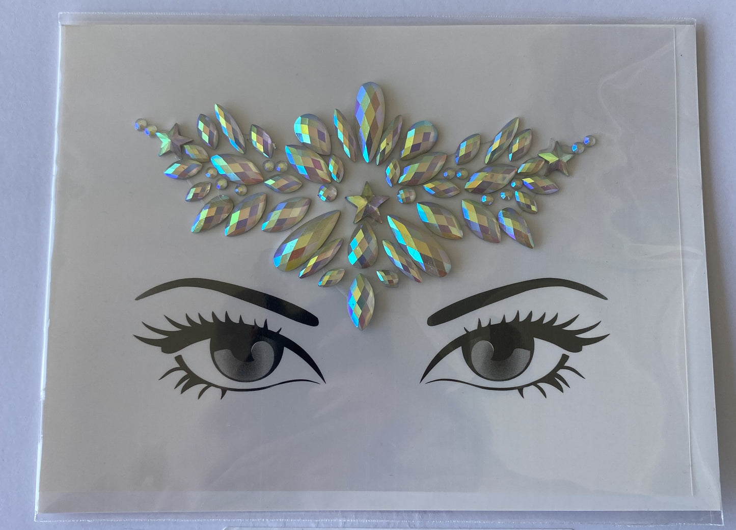 BP: FJ: $9 Face Rhinestone Jewels Sticker Assorted